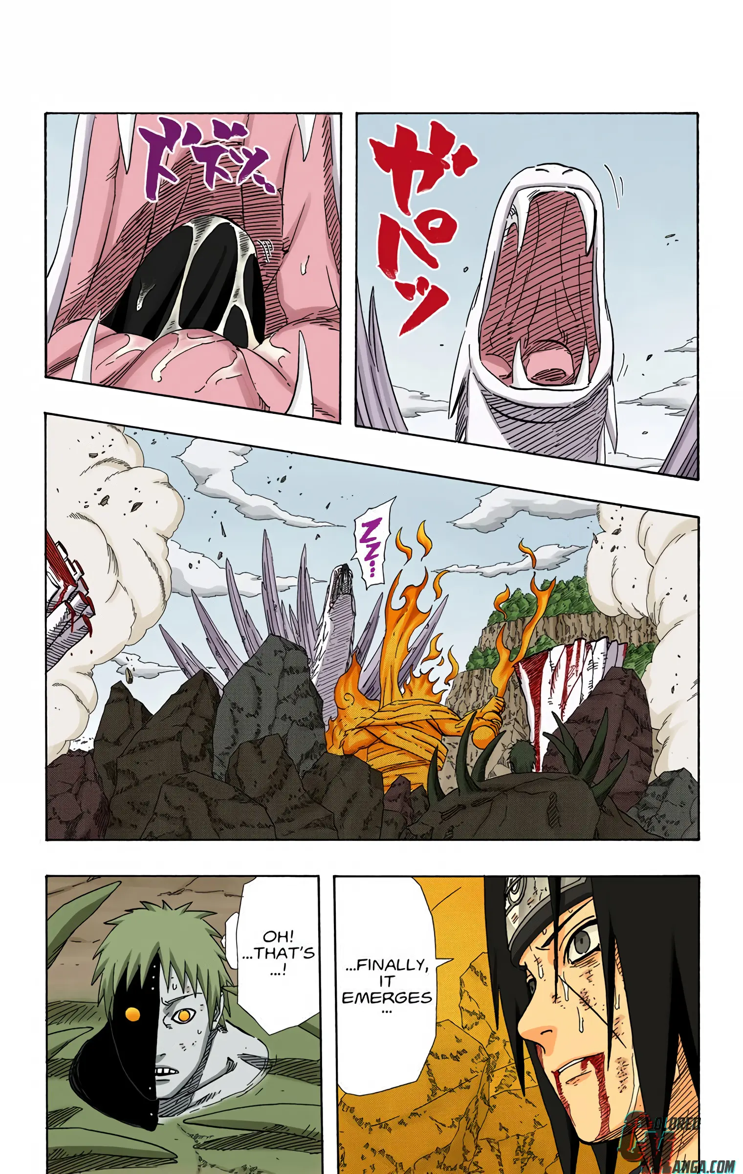 Naruto Colored Manga Online, chapter 392, page 11