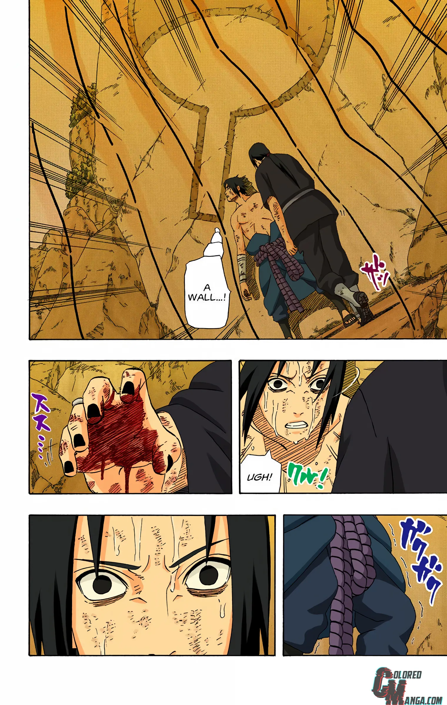 Naruto Colored Manga Online, chapter 393, page 12
