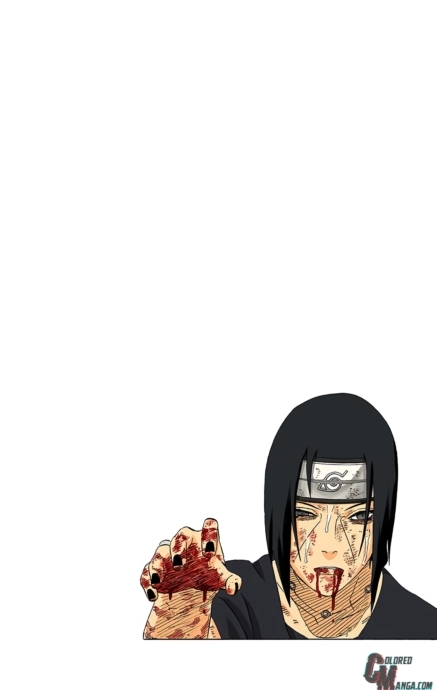 Naruto Colored Manga Online, chapter 393, page 17
