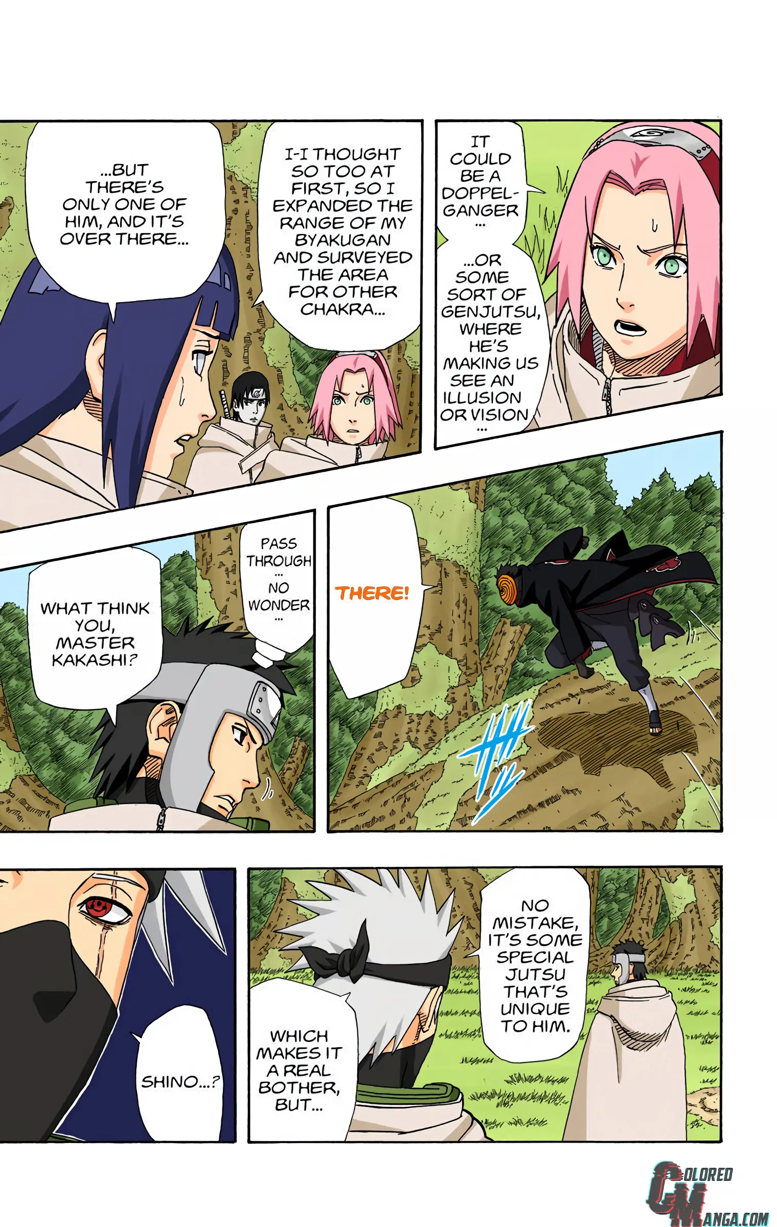 Naruto Colored Manga Online, chapter 394, page 15