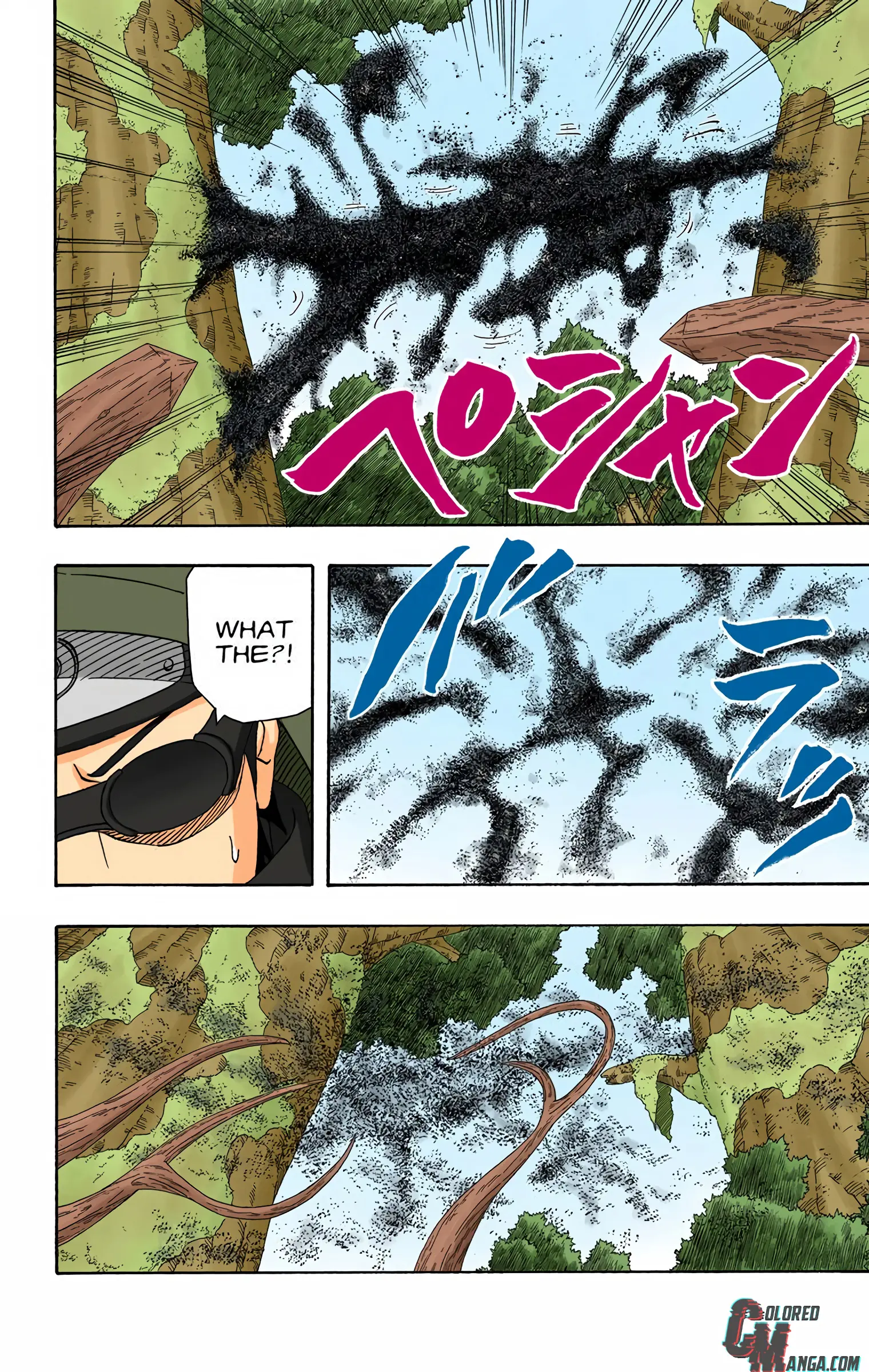Naruto Colored Manga Online, chapter 395, page 8
