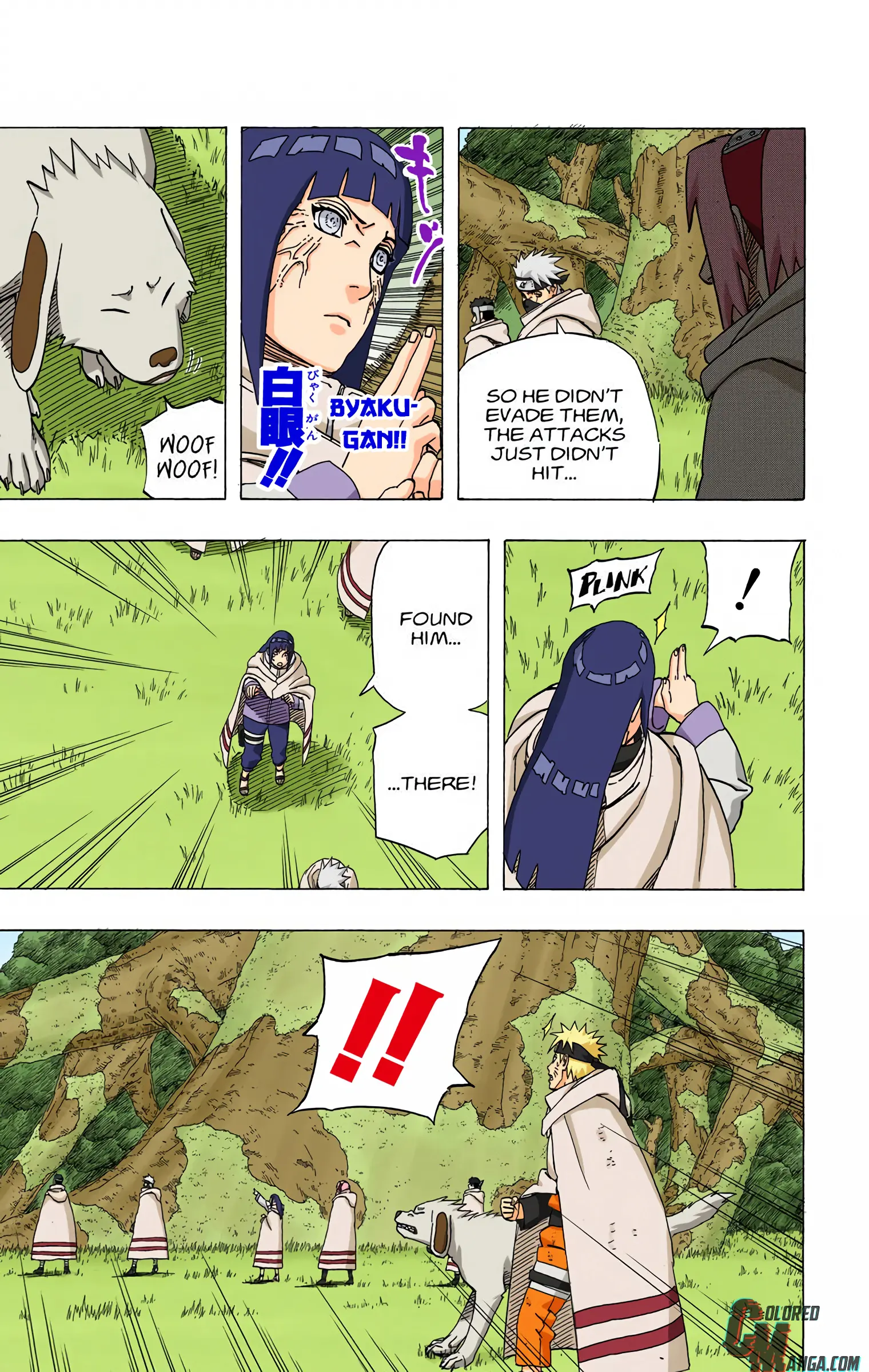 Naruto Colored Manga Online, chapter 395, page 11