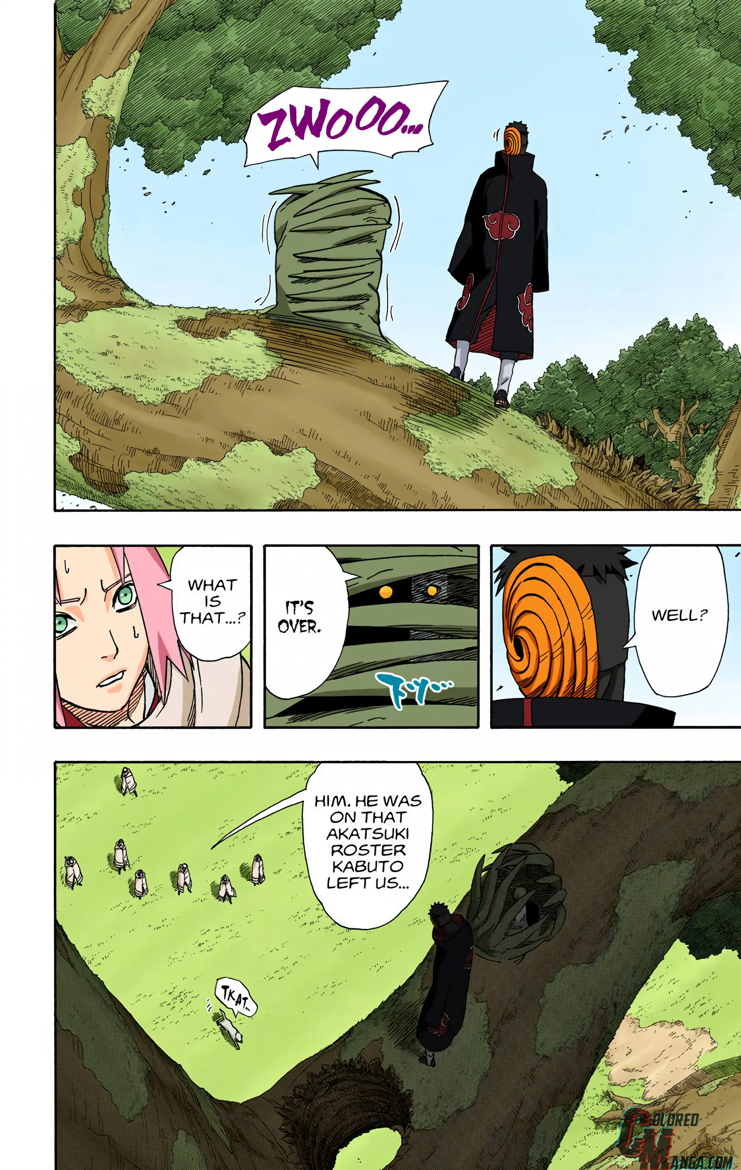 Naruto Colored Manga Online, chapter 395, page 14