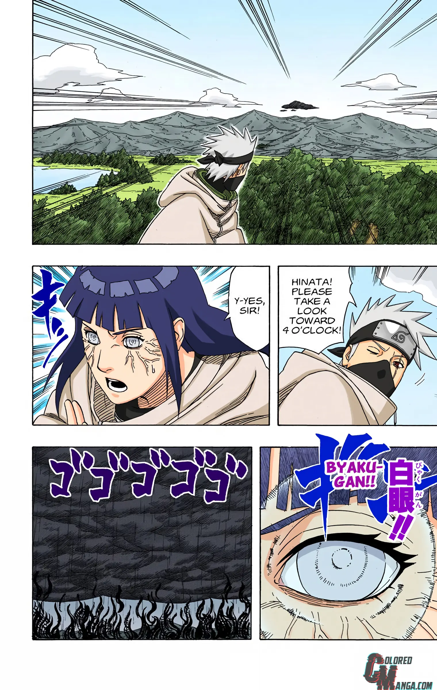 Naruto Colored Manga Online, chapter 396, page 4