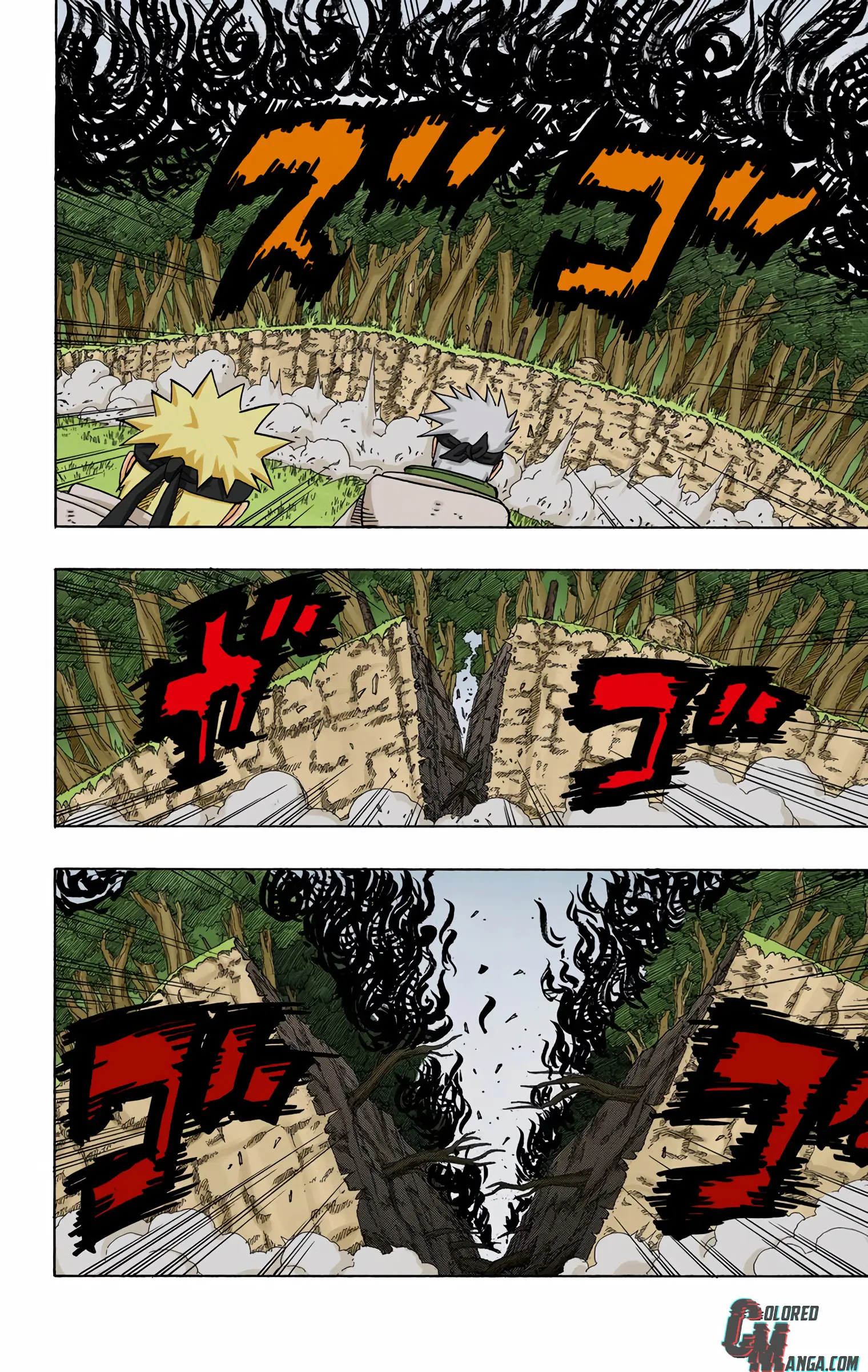 Naruto Colored Manga Online, chapter 396, page 10