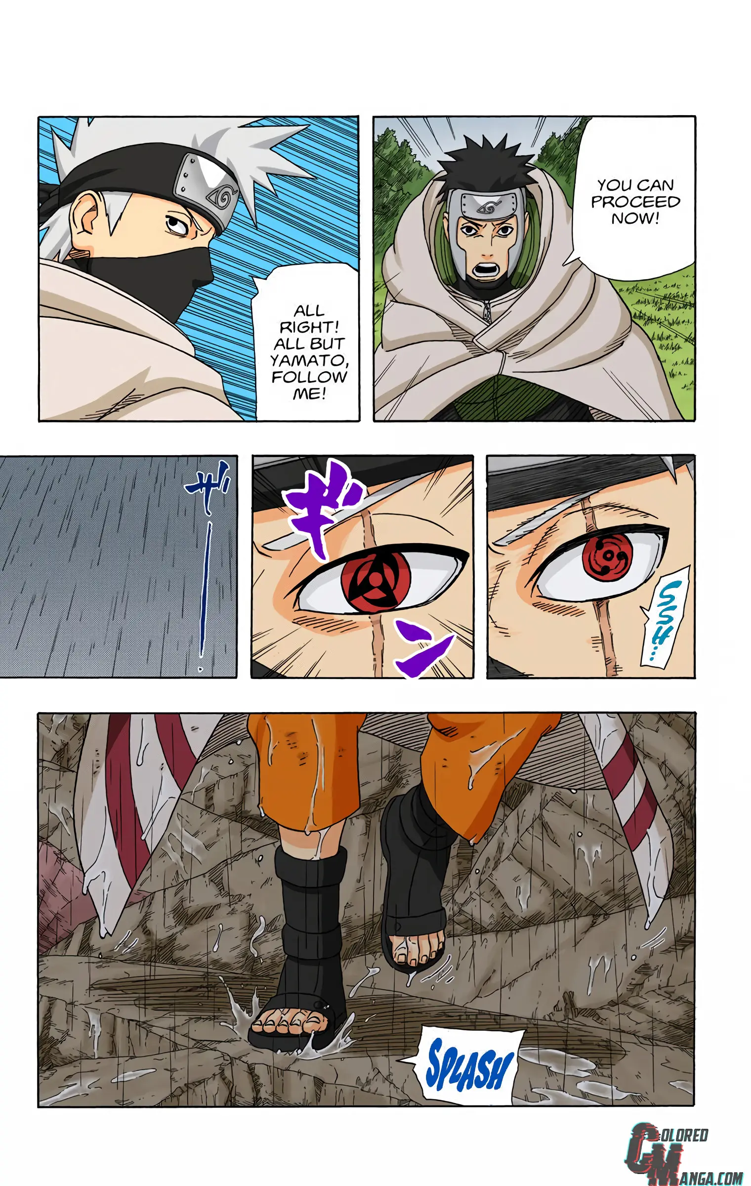 Naruto Colored Manga Online, chapter 396, page 11