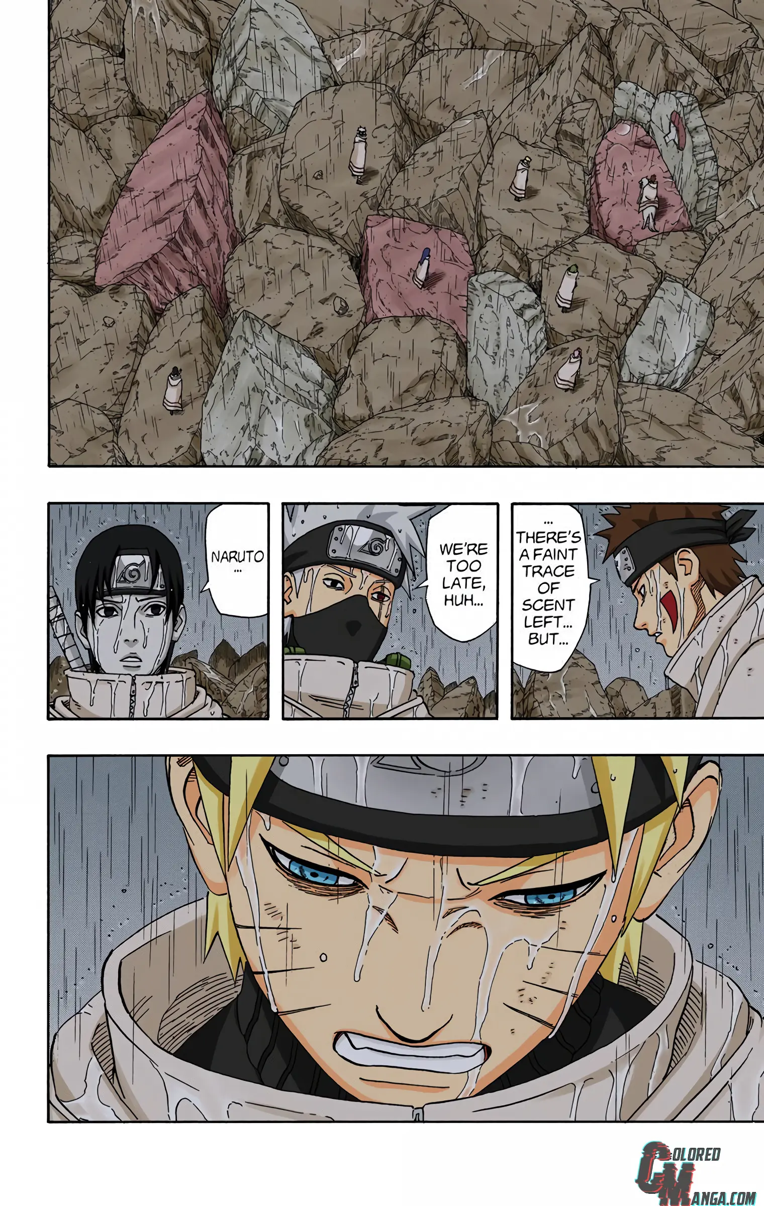Naruto Colored Manga Online, chapter 396, page 12