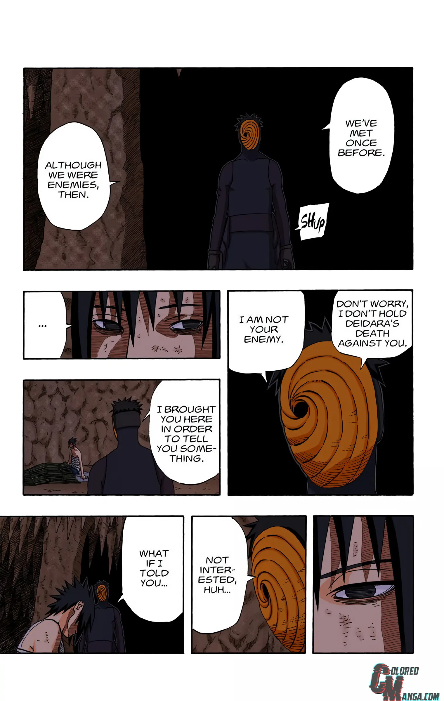 Naruto Colored Manga Online, chapter 396, page 15