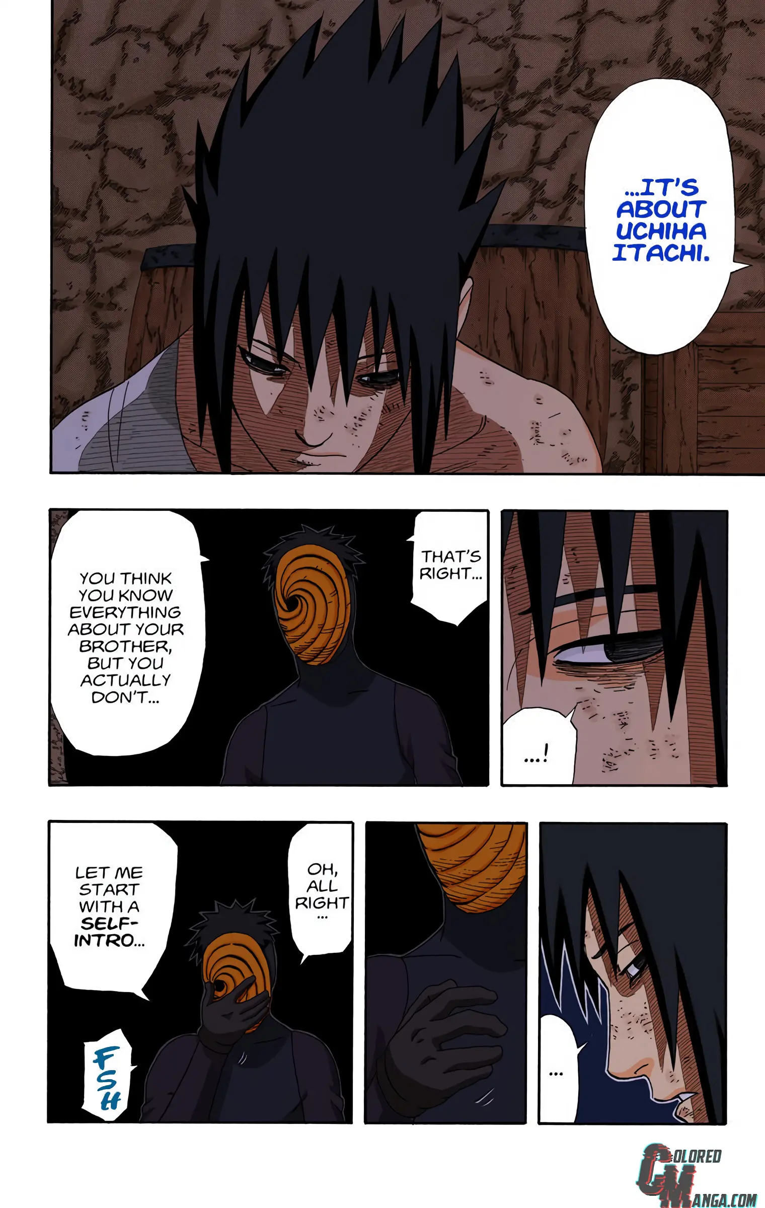 Naruto Colored Manga Online, chapter 396, page 16