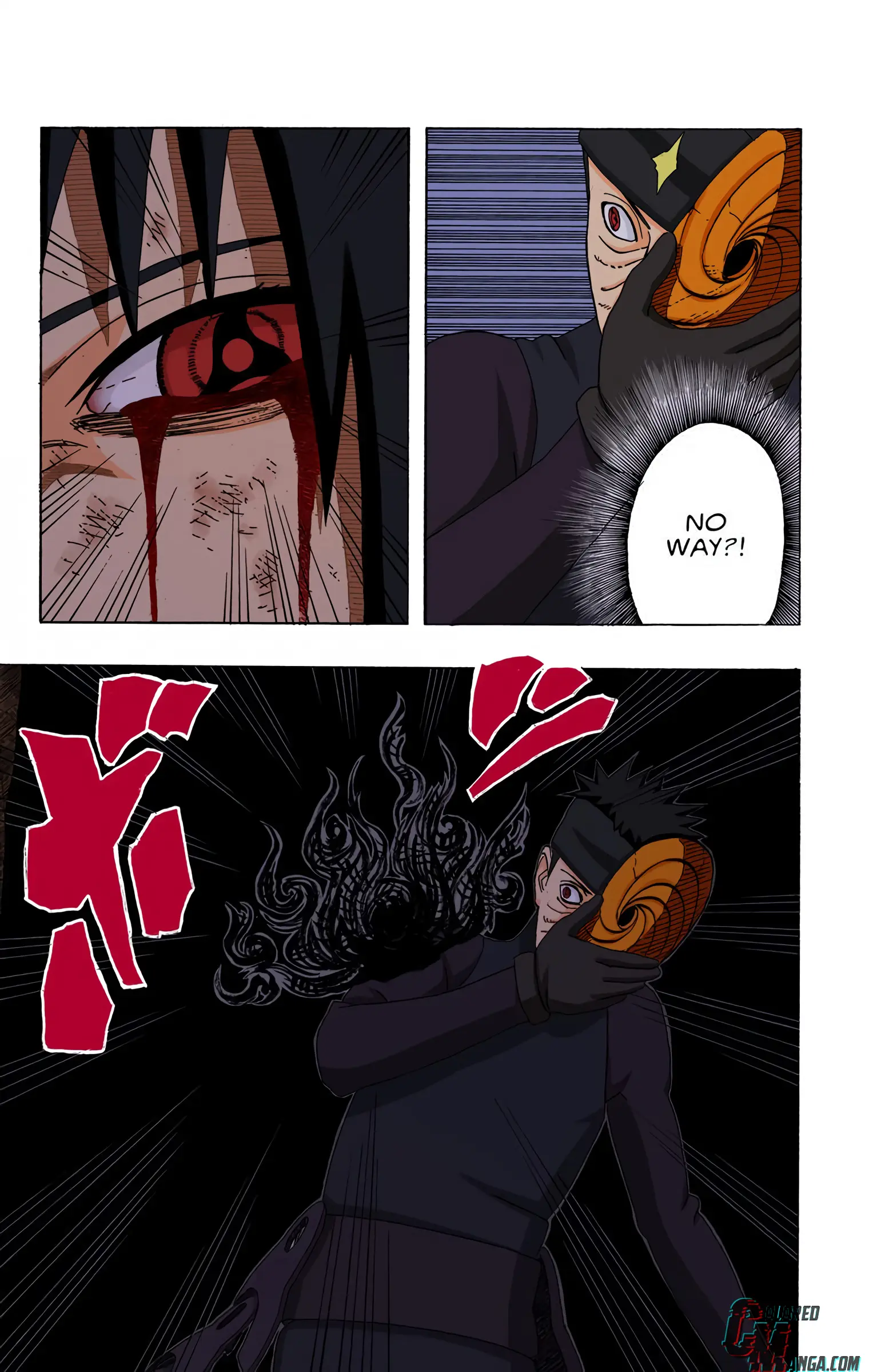 Naruto Colored Manga Online, chapter 397, page 3