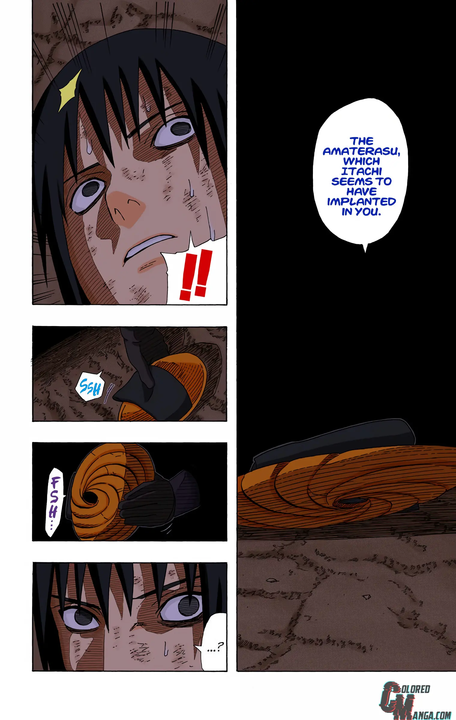 Naruto Colored Manga Online, chapter 397, page 8