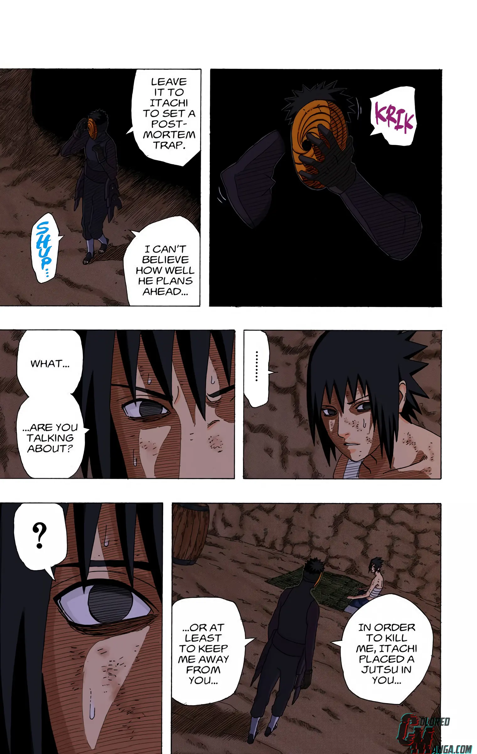 Naruto Colored Manga Online, chapter 397, page 9