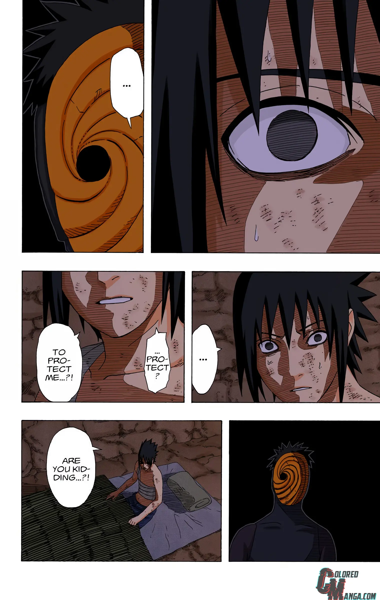 Naruto Colored Manga Online, chapter 397, page 14