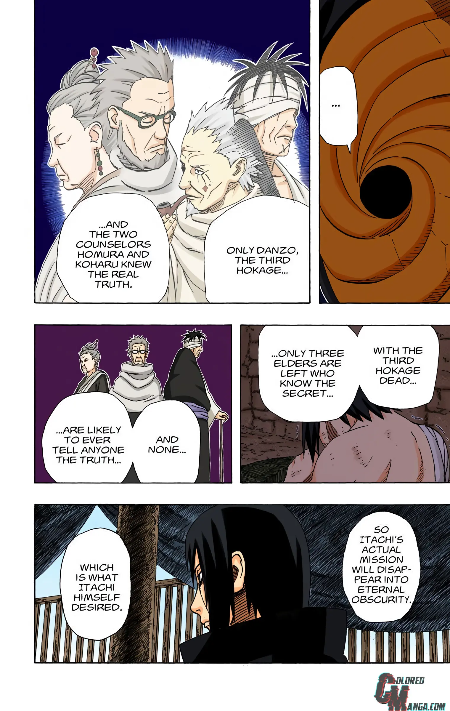 Naruto Colored Manga Online, chapter 398, page 4