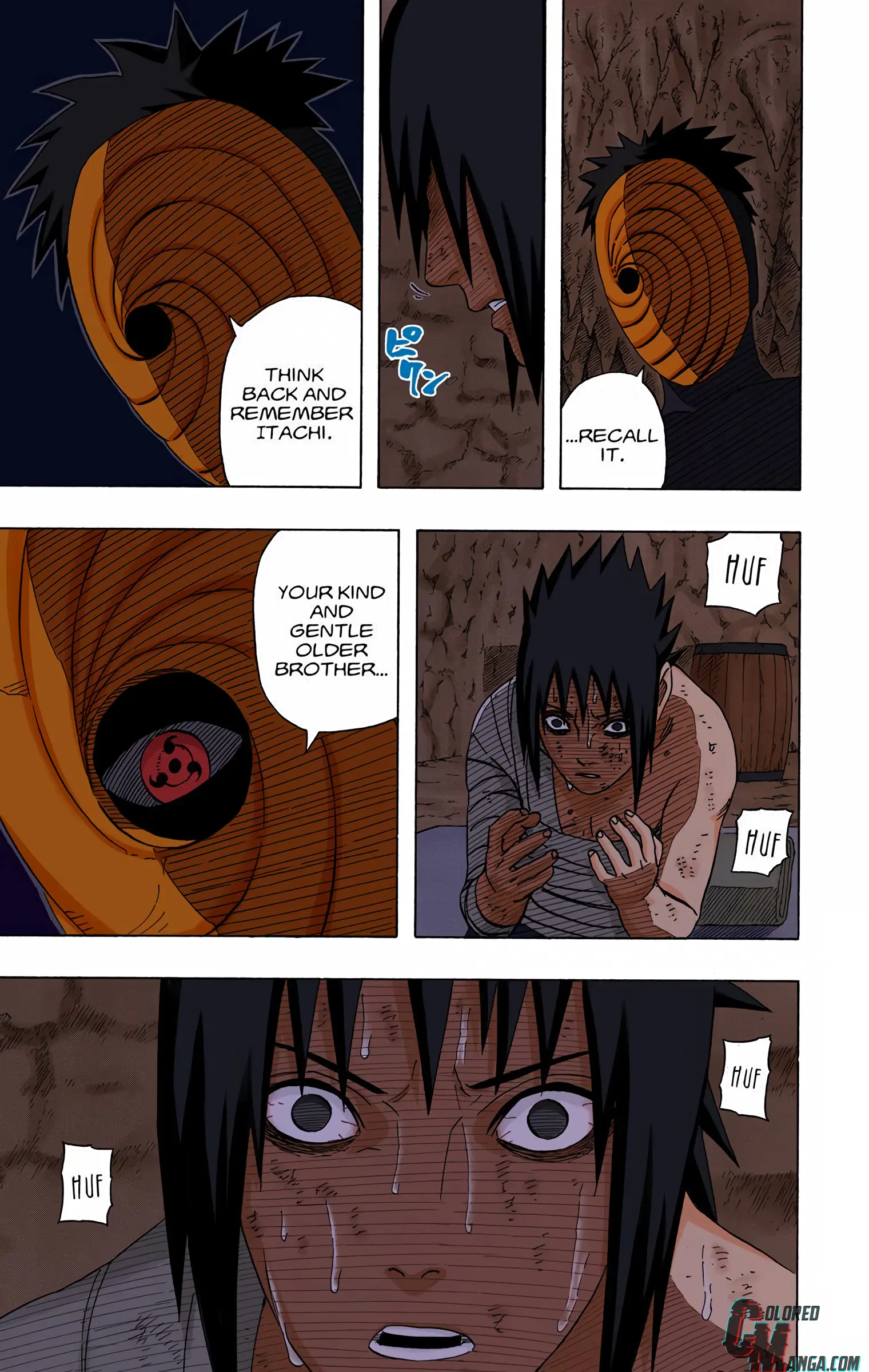 Naruto Colored Manga Online, chapter 398, page 7