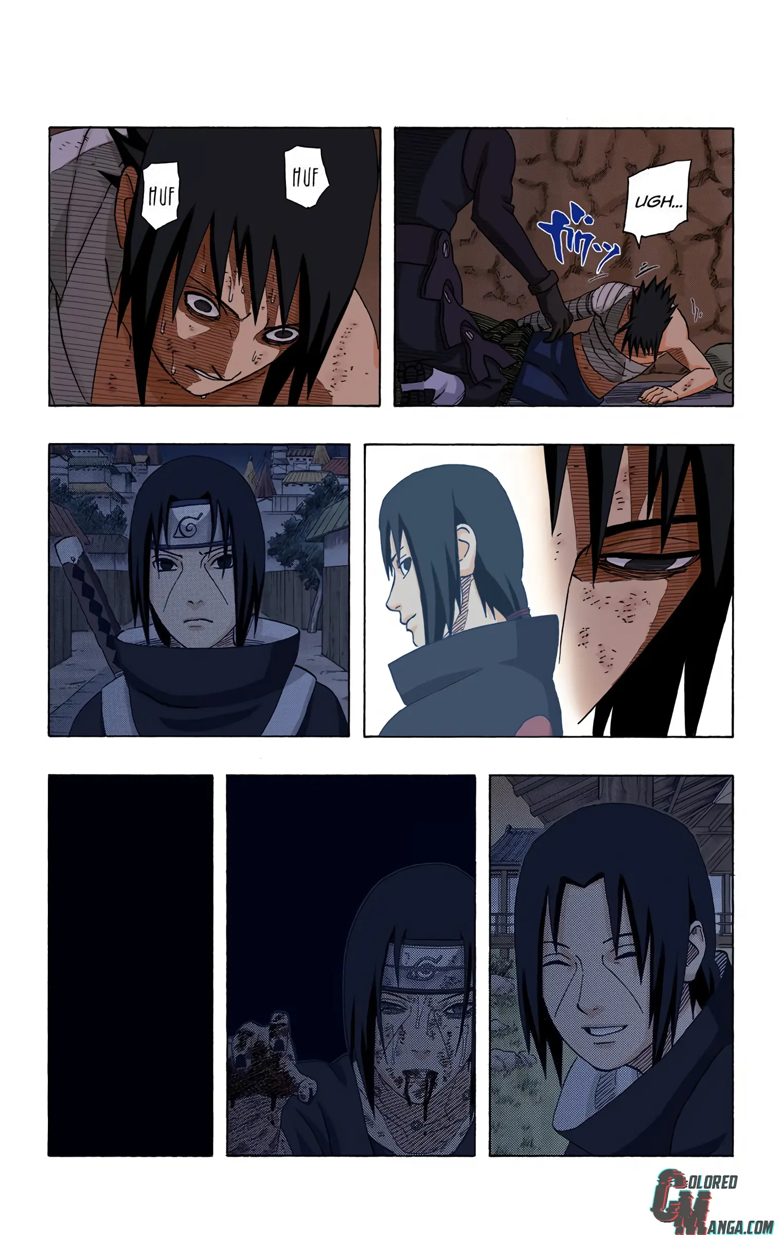 Naruto Colored Manga Online, chapter 398, page 9