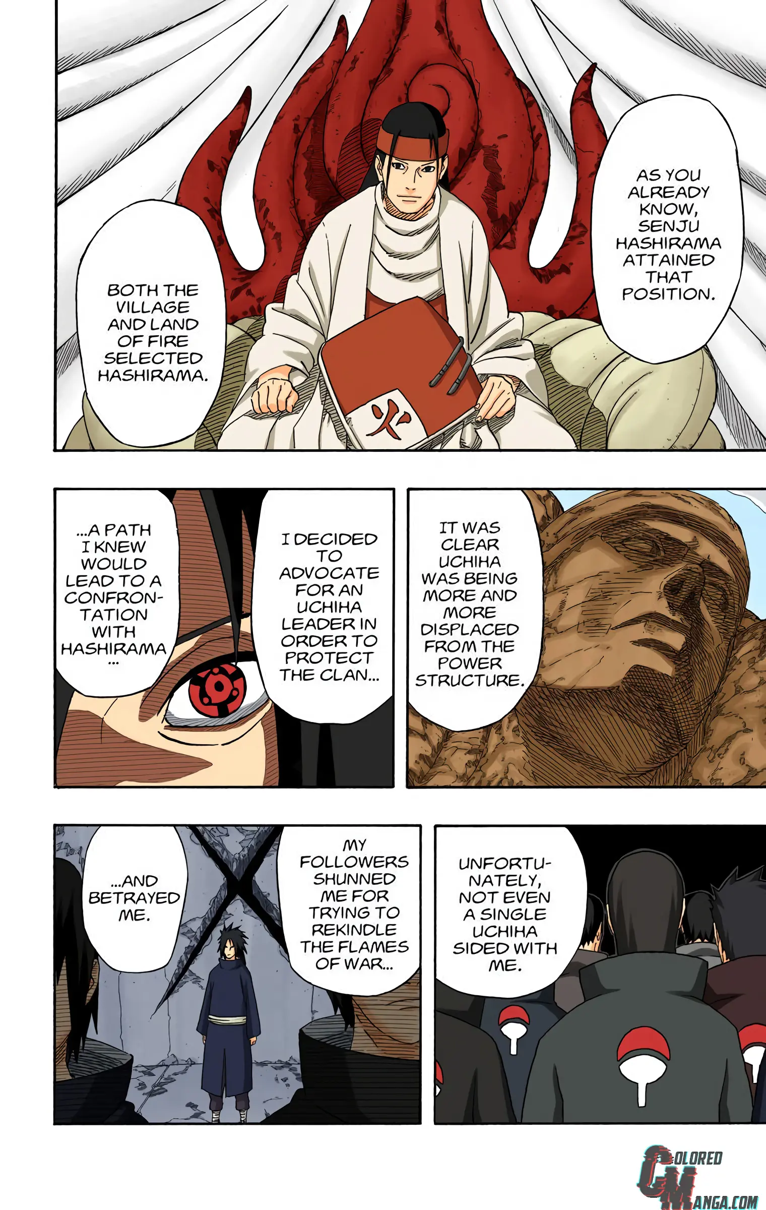Naruto Colored Manga Online, chapter 399, page 8