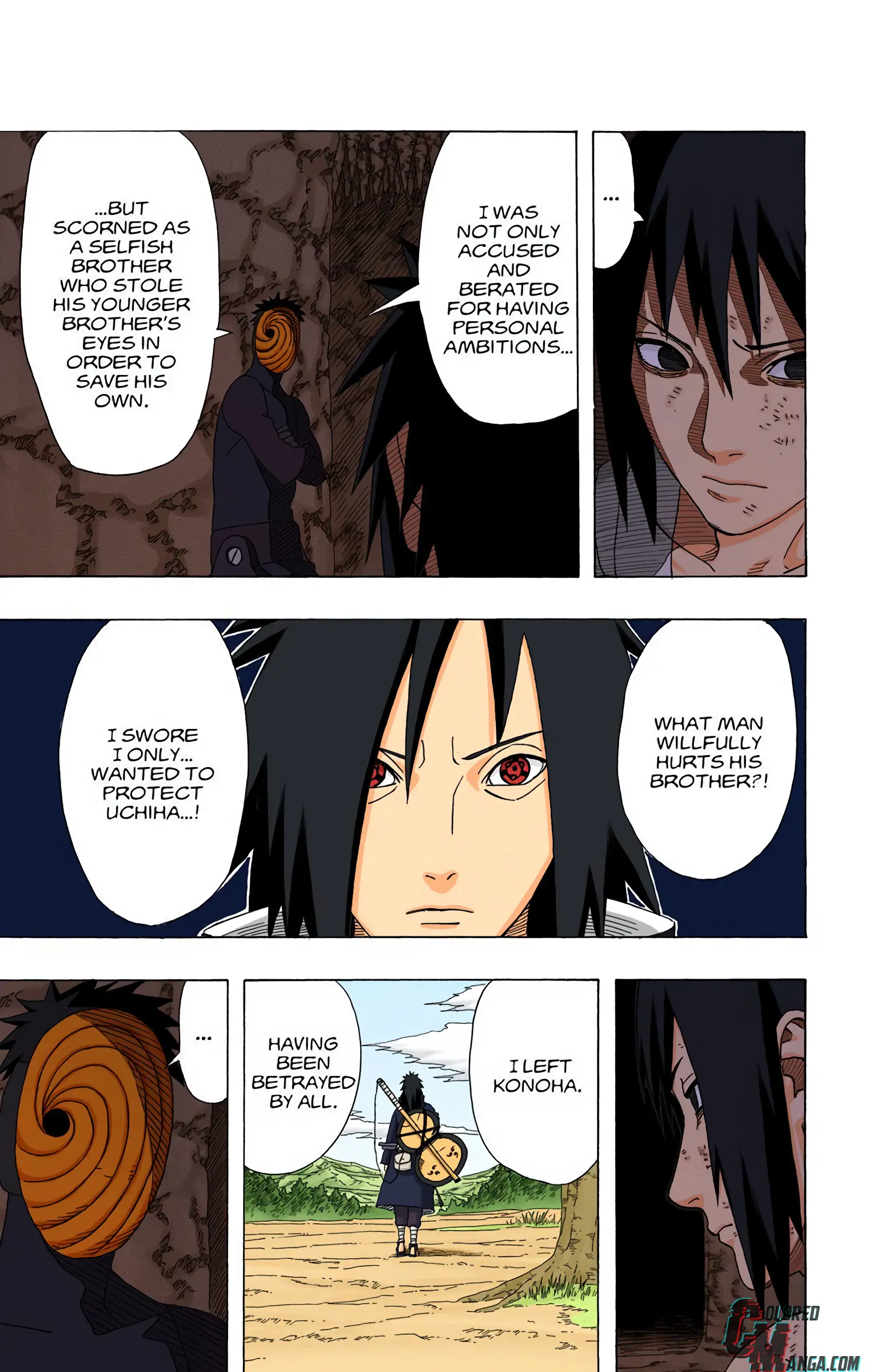 Naruto Colored Manga Online, chapter 399, page 9