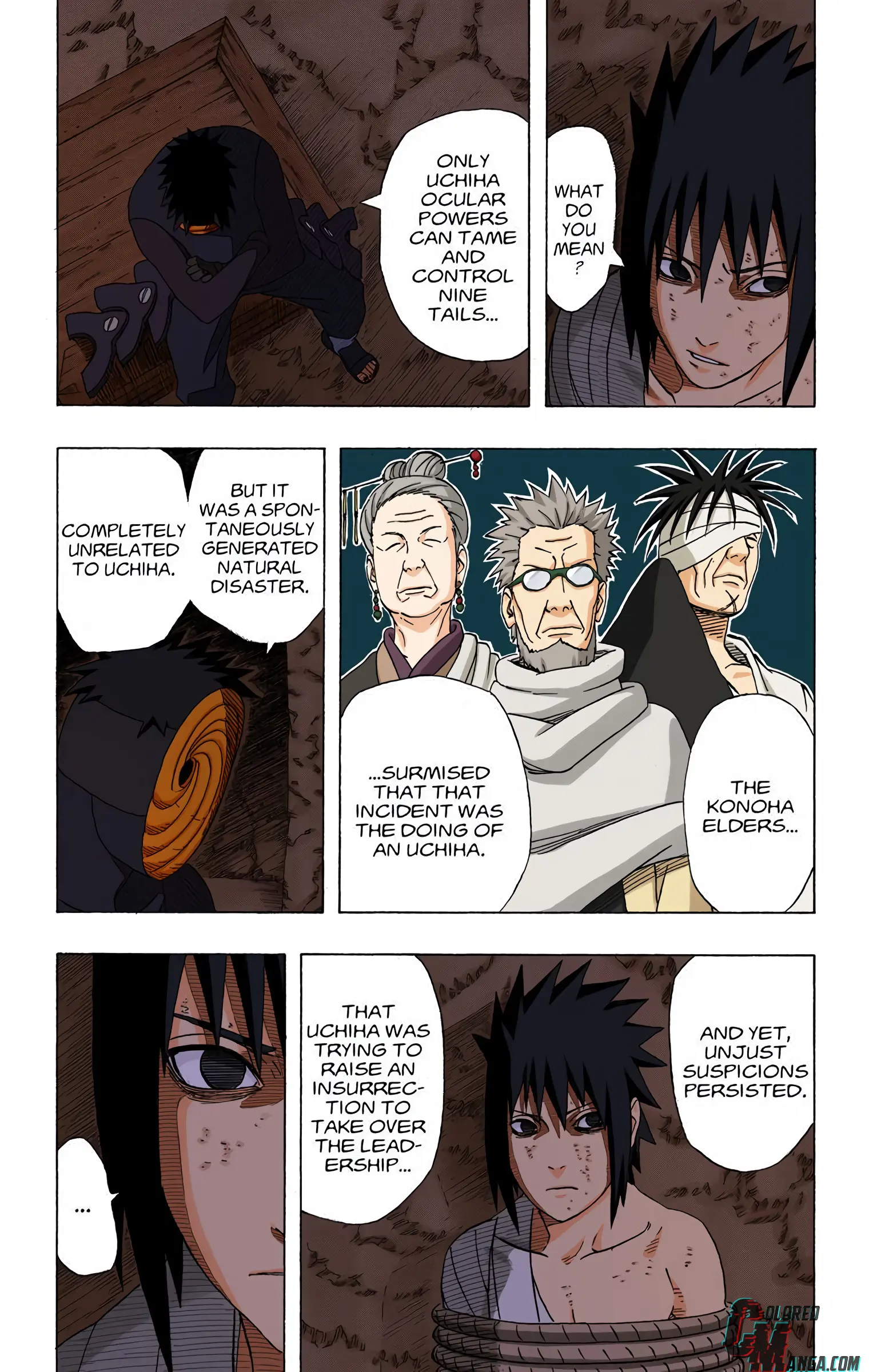 Naruto Colored Manga Online, chapter 399, page 14