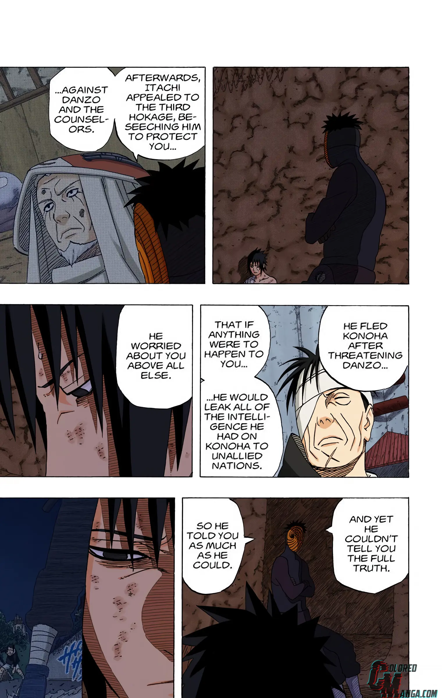 Naruto Colored Manga Online, chapter 400, page 13