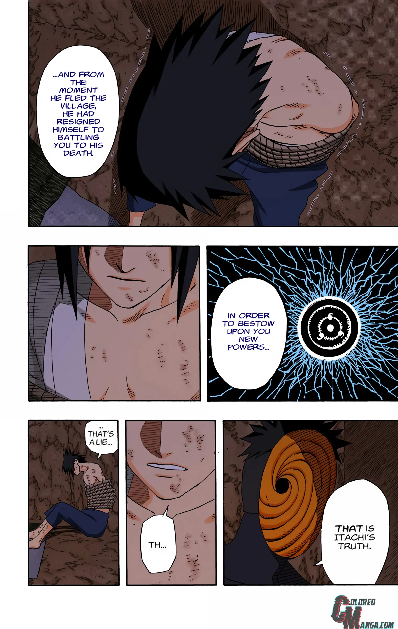 Naruto Colored Manga Online, chapter 400, page 16