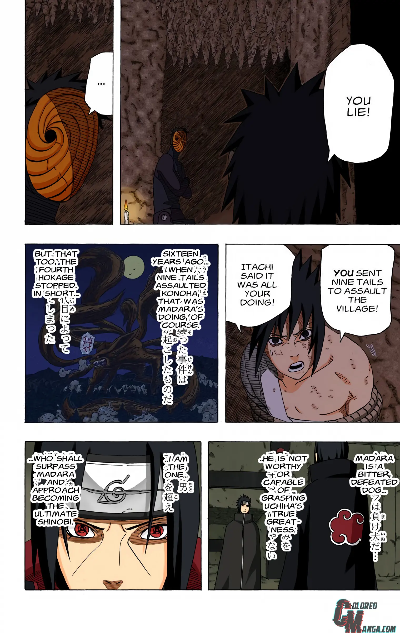 Naruto Colored Manga Online, chapter 401, page 4