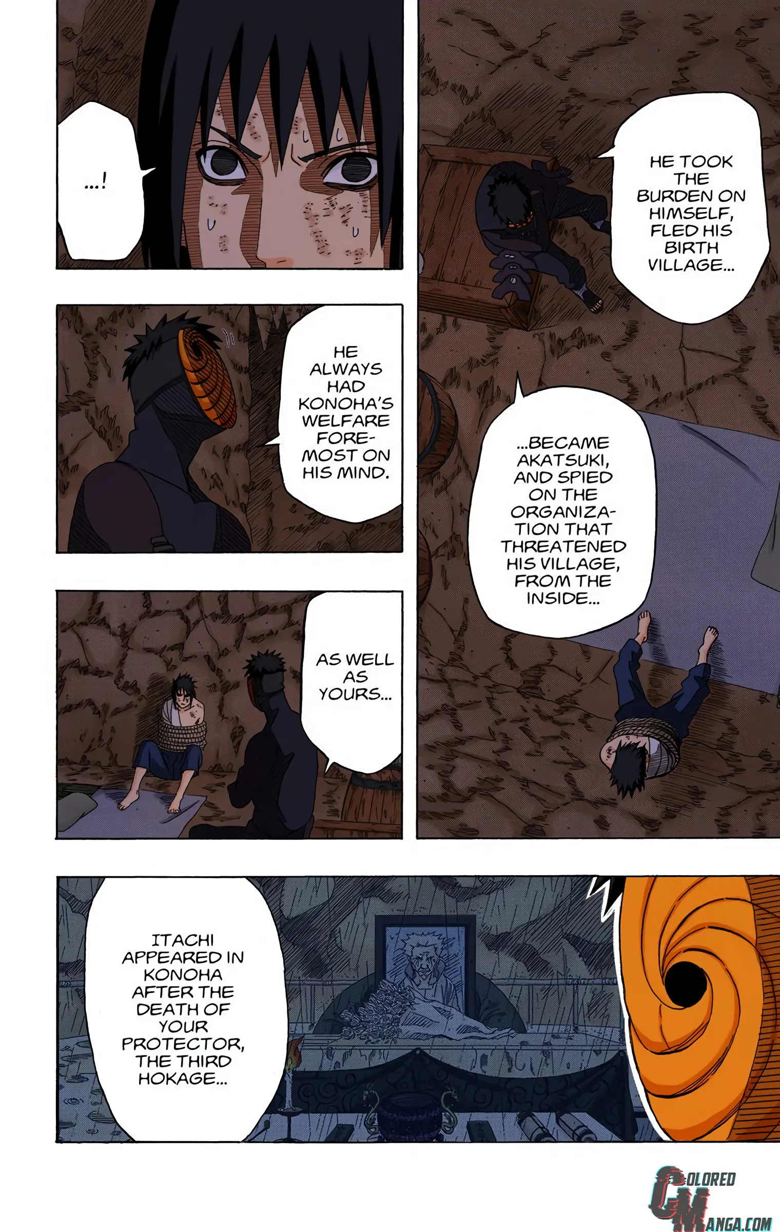 Naruto Colored Manga Online, chapter 401, page 6
