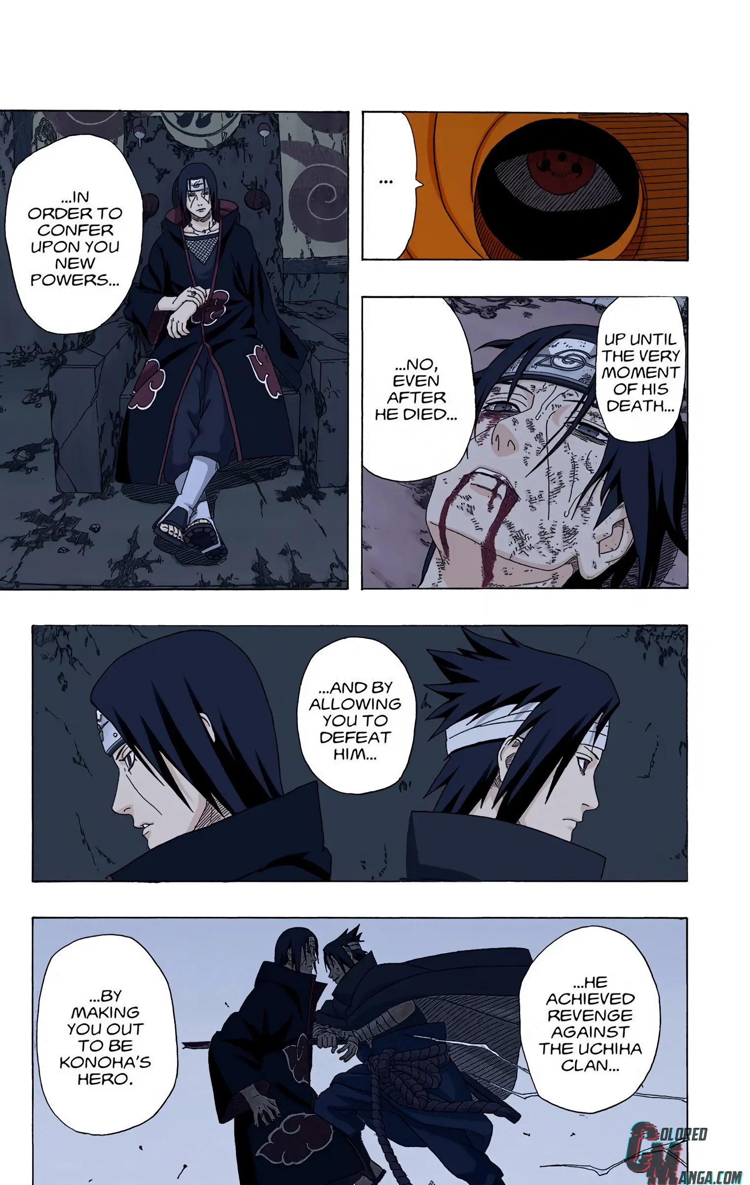 Naruto Colored Manga Online, chapter 401, page 13