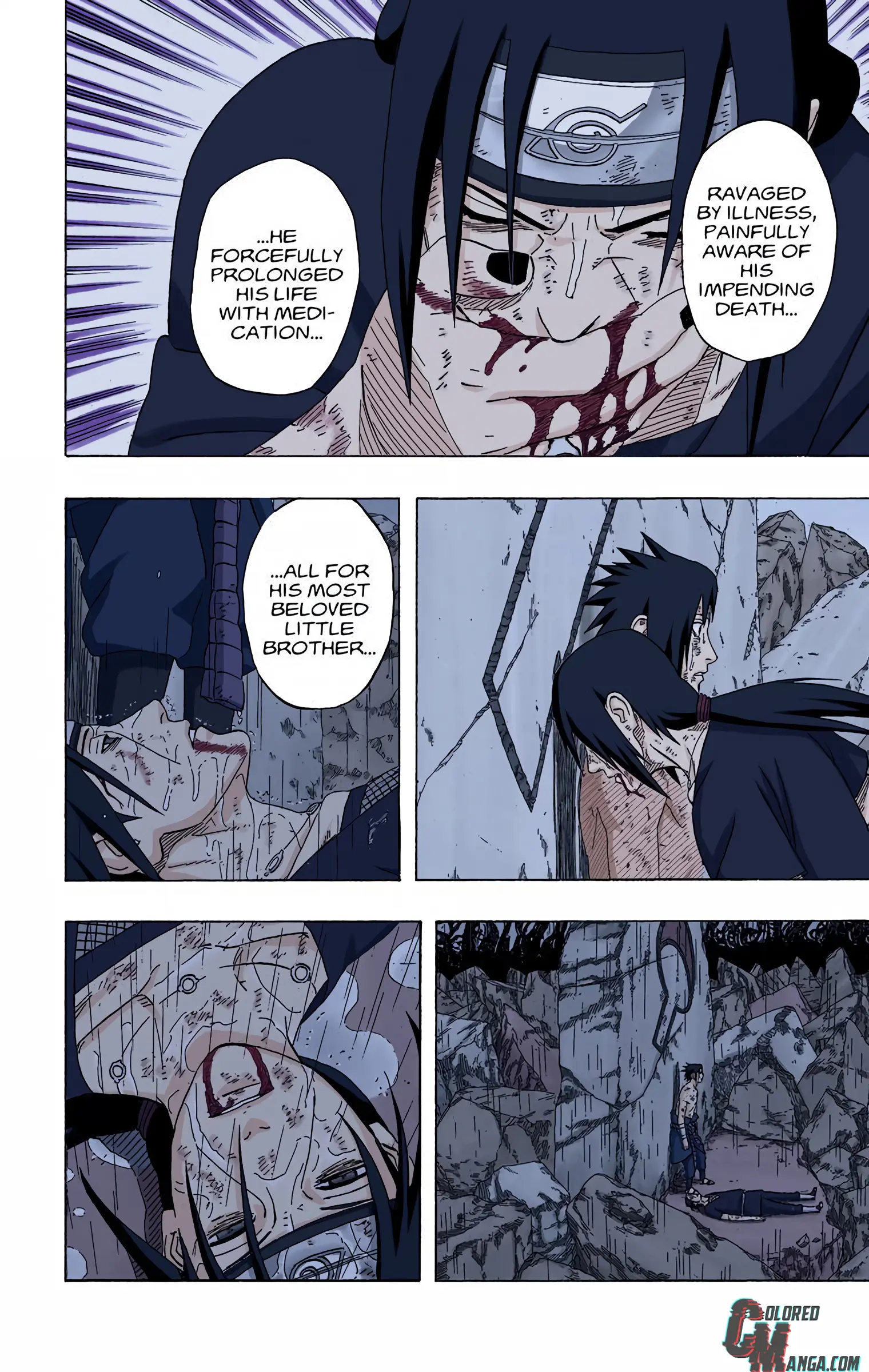 Naruto Colored Manga Online, chapter 401, page 14