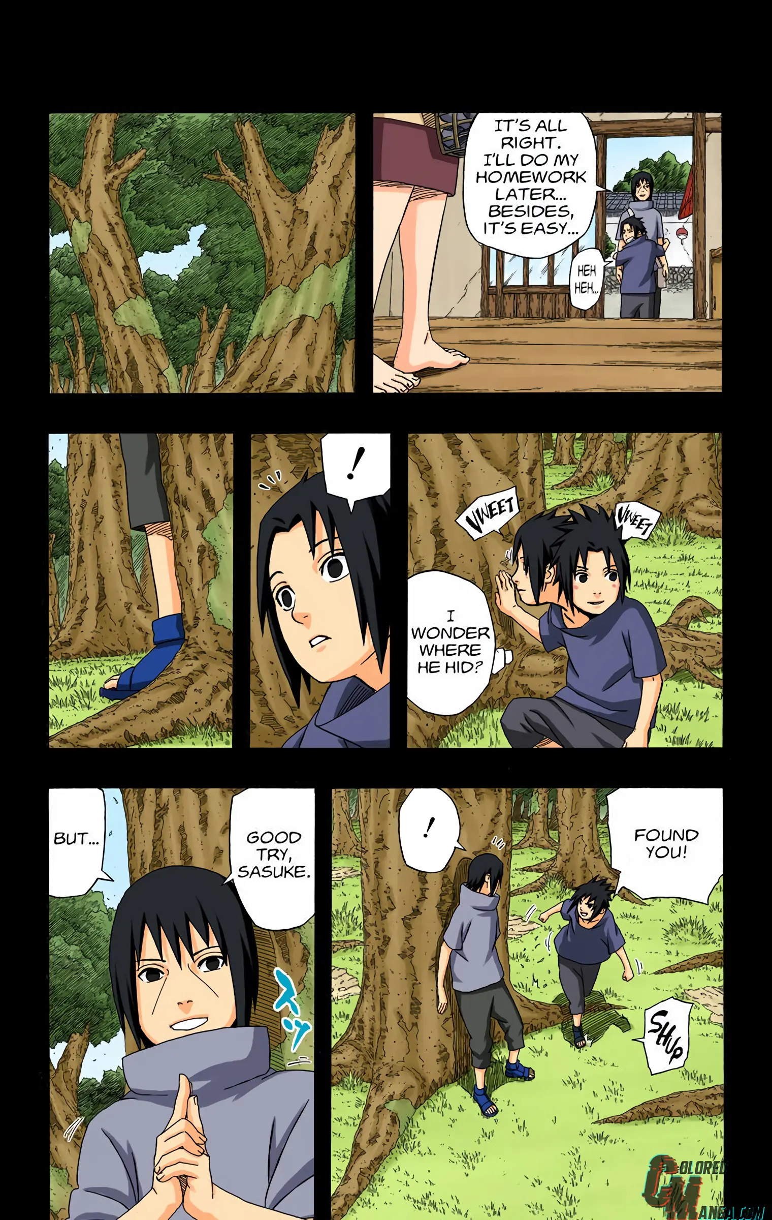 Naruto Colored Manga Online, chapter 402, page 3