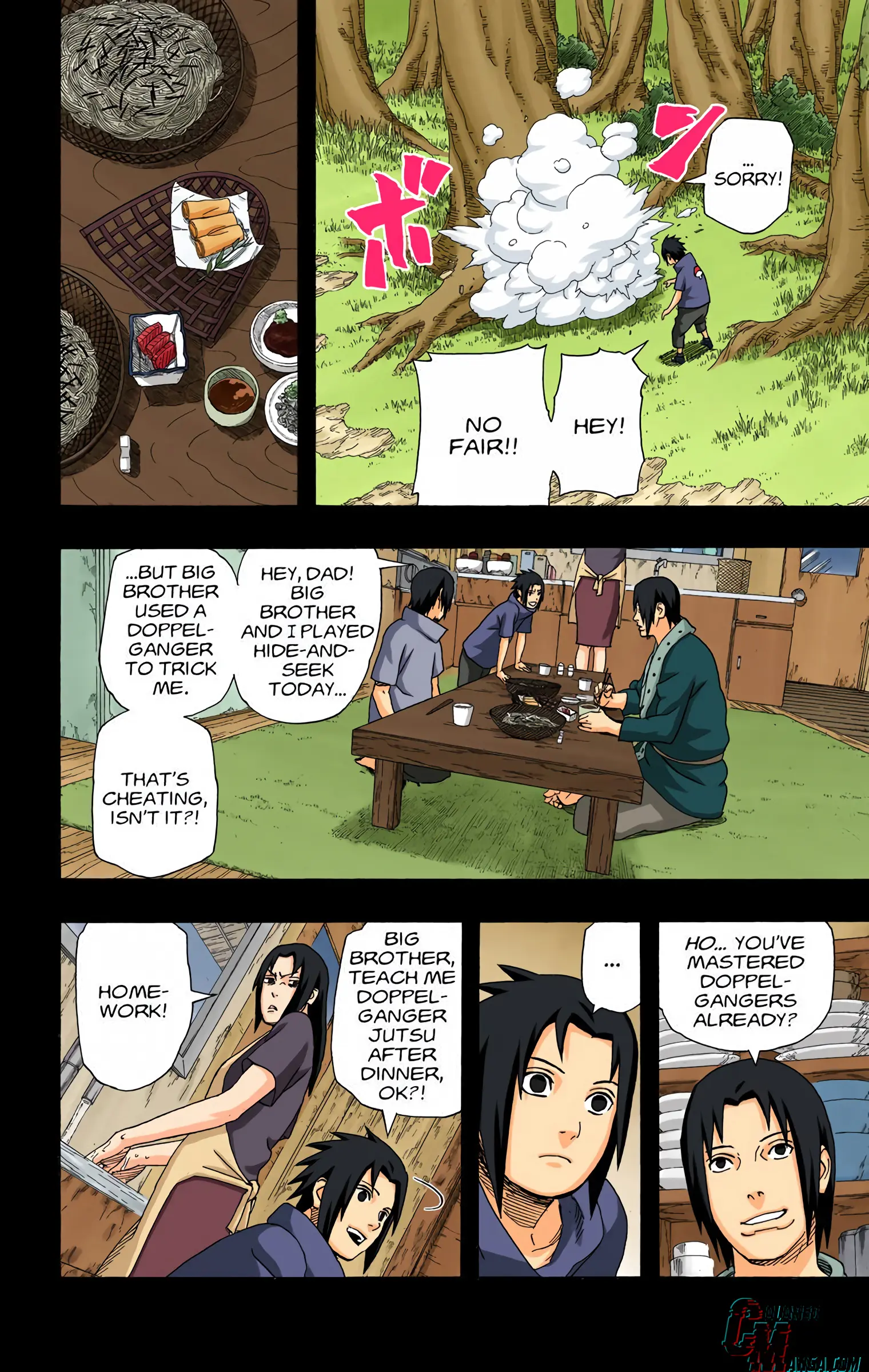 Naruto Colored Manga Online, chapter 402, page 4