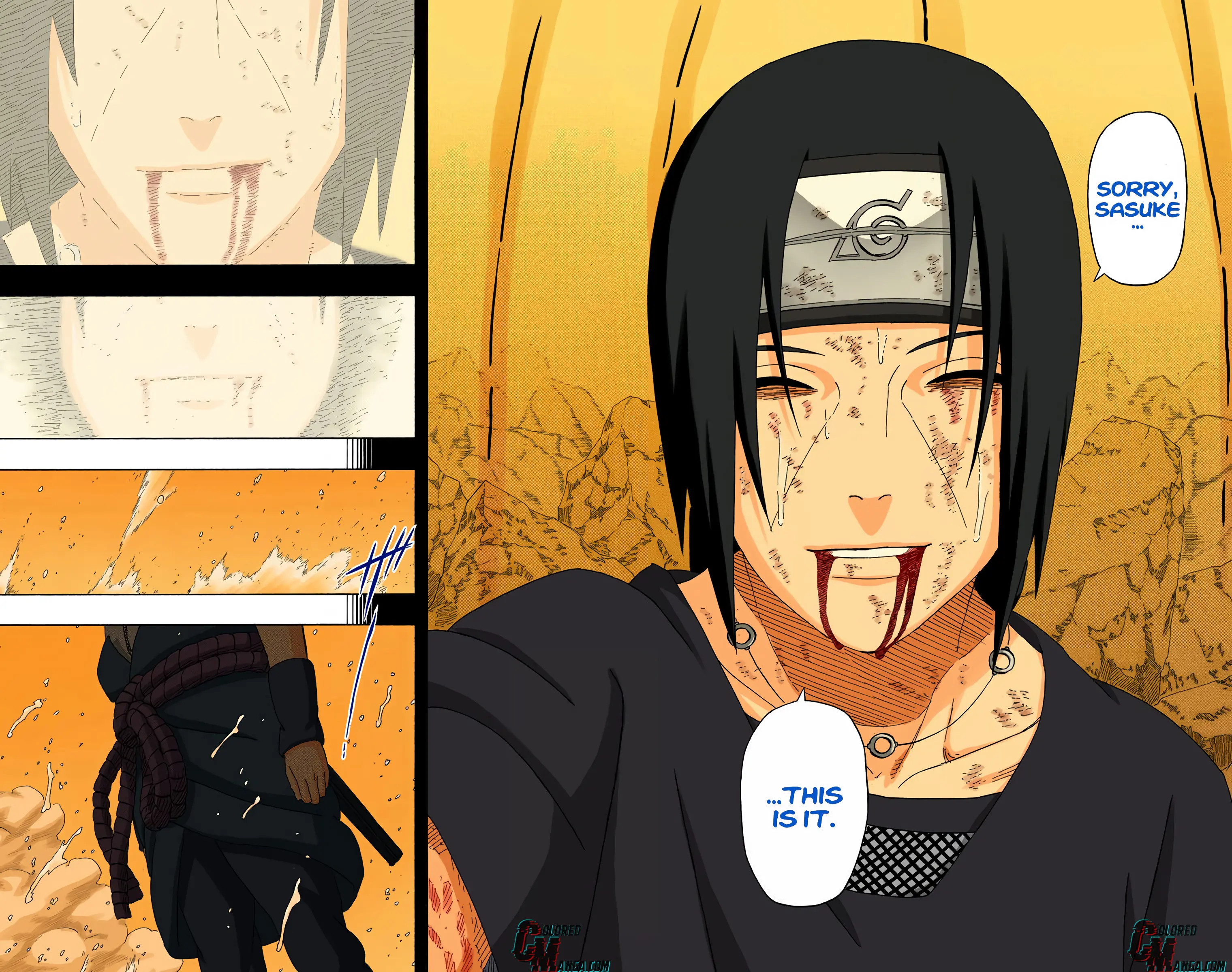 Naruto Colored Manga Online, chapter 402, page 12