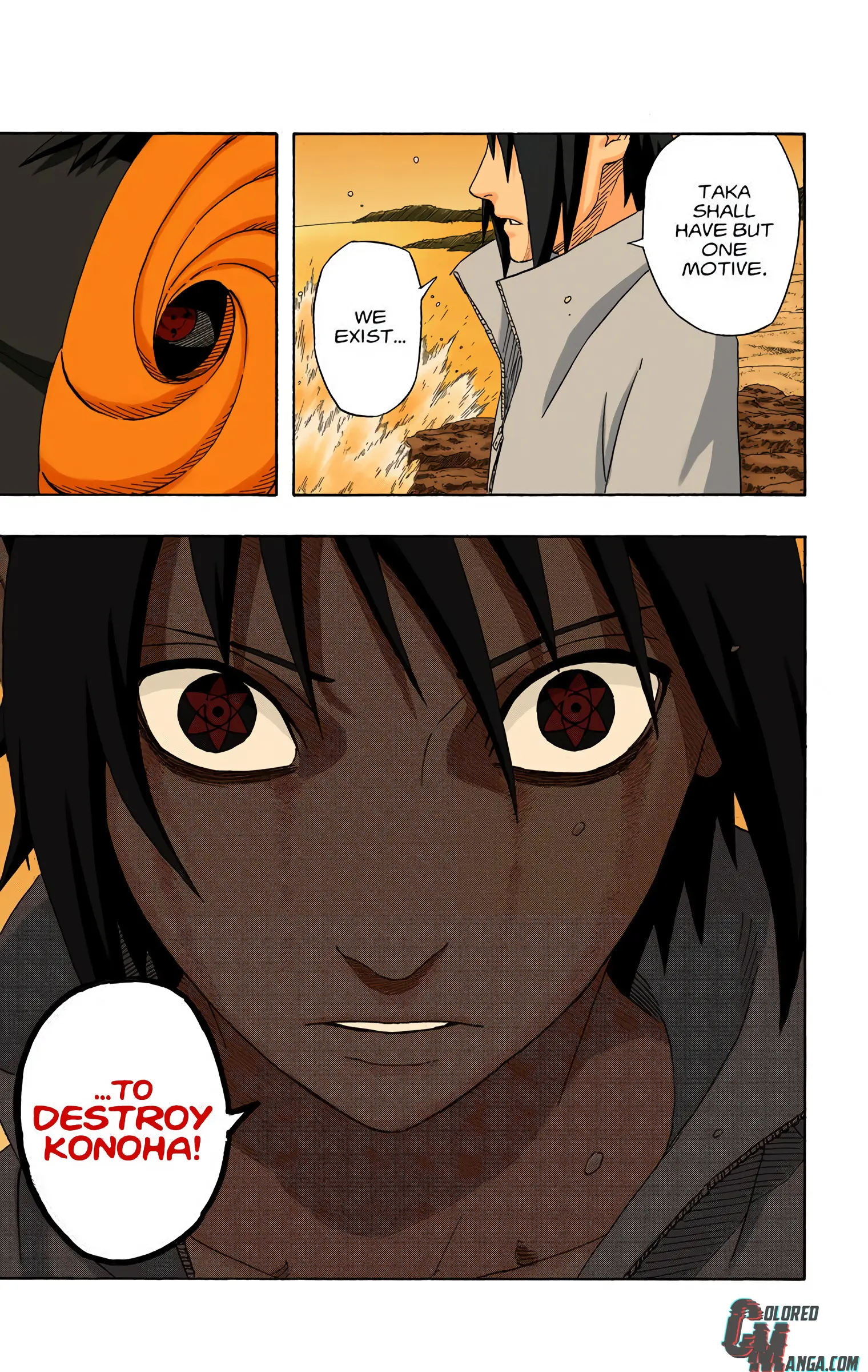Naruto Colored Manga Online, chapter 402, page 15