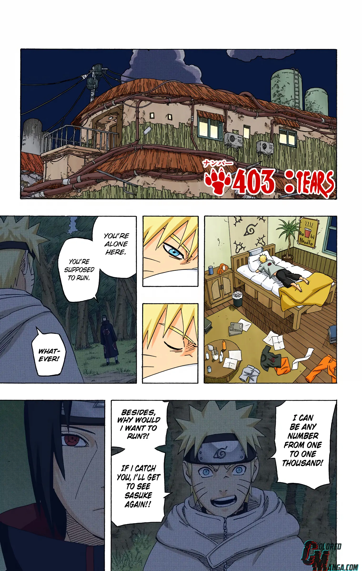 Naruto Colored Manga Online, chapter 403, page 6