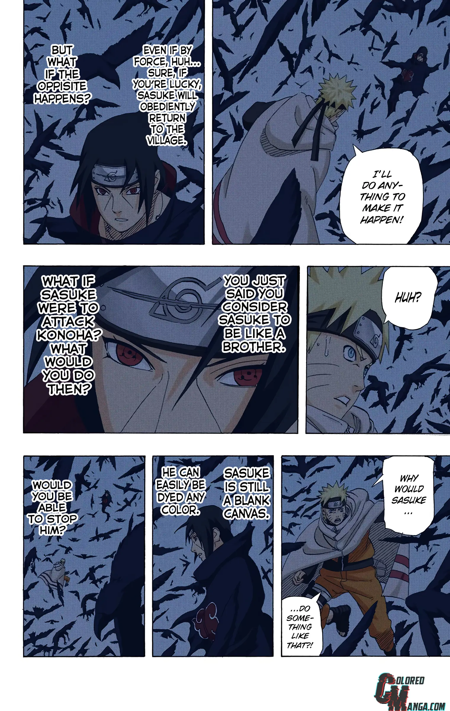 Naruto Colored Manga Online, chapter 403, page 9