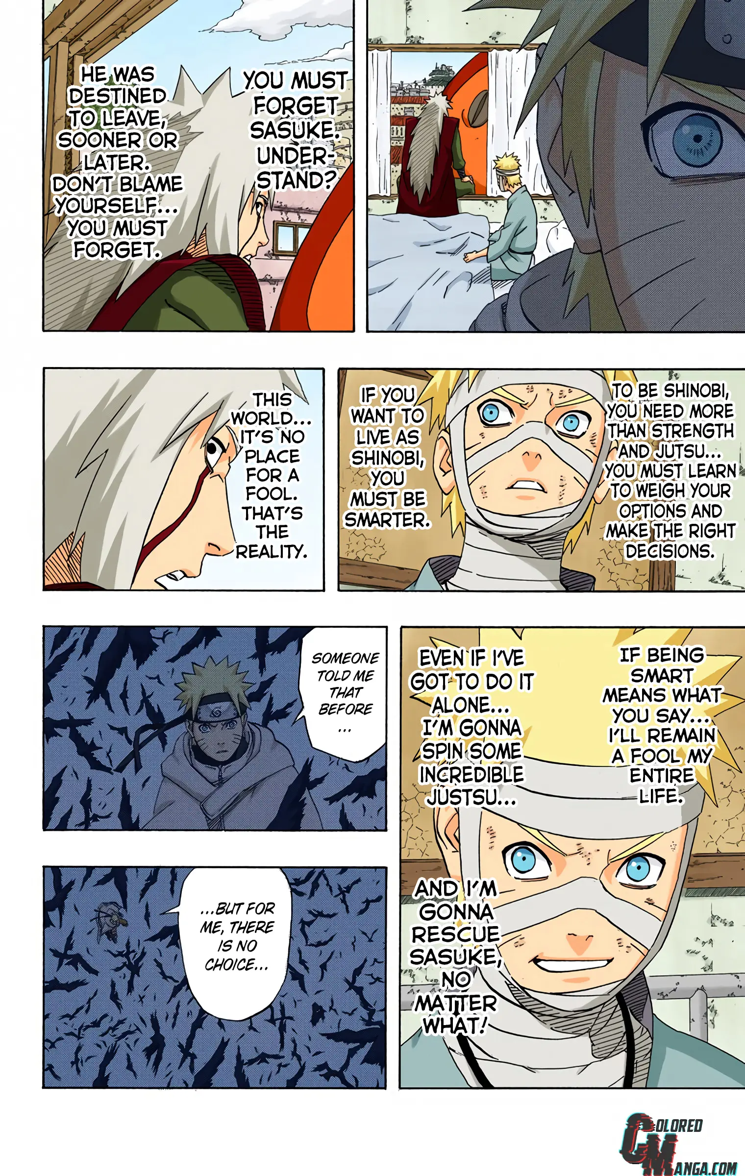 Naruto Colored Manga Online, chapter 403, page 11