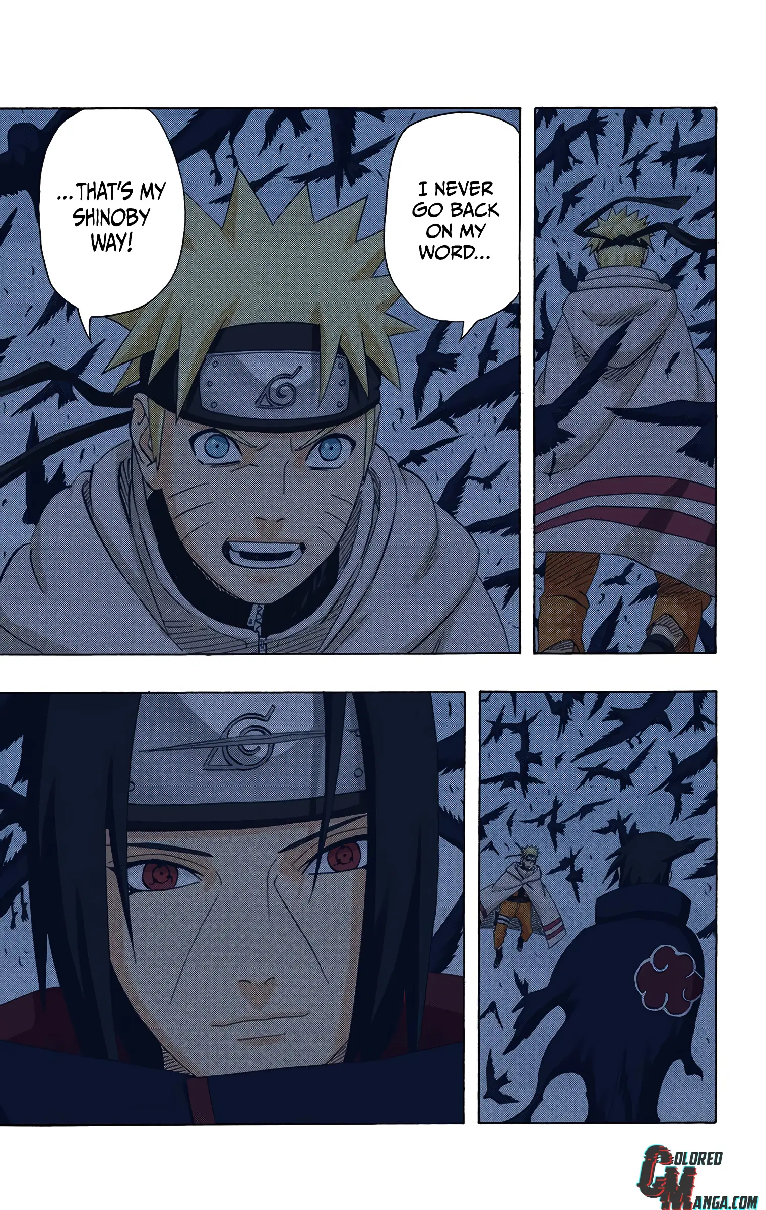 Naruto Colored Manga Online, chapter 403, page 12