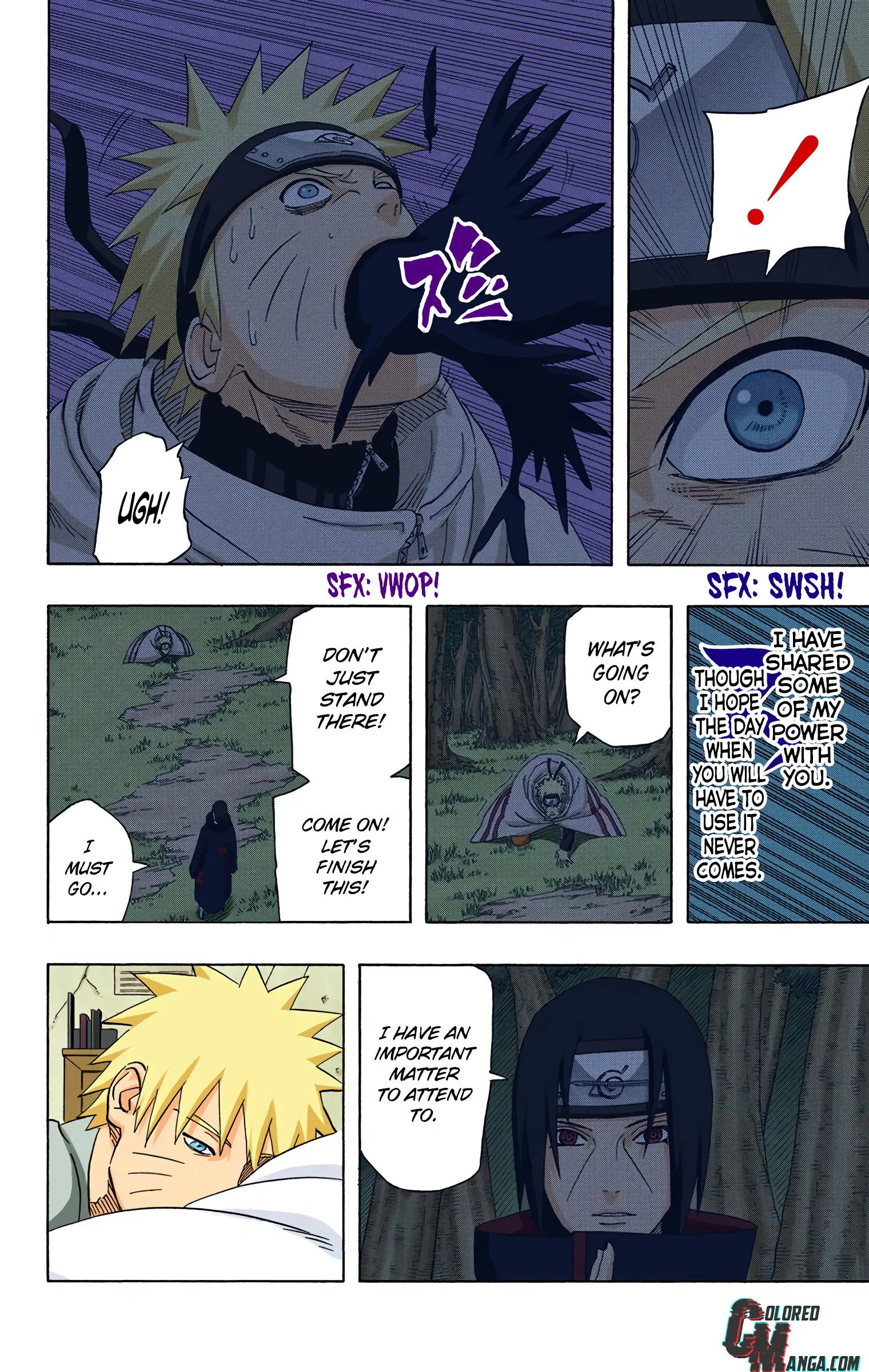Naruto Colored Manga Online, chapter 403, page 13