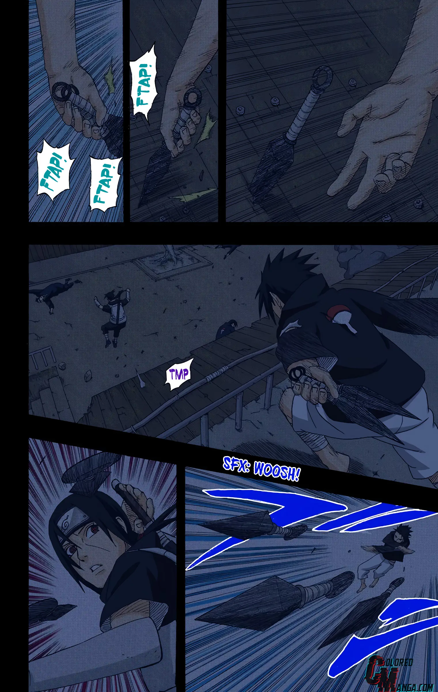 Naruto Colored Manga Online, chapter 403, page 17