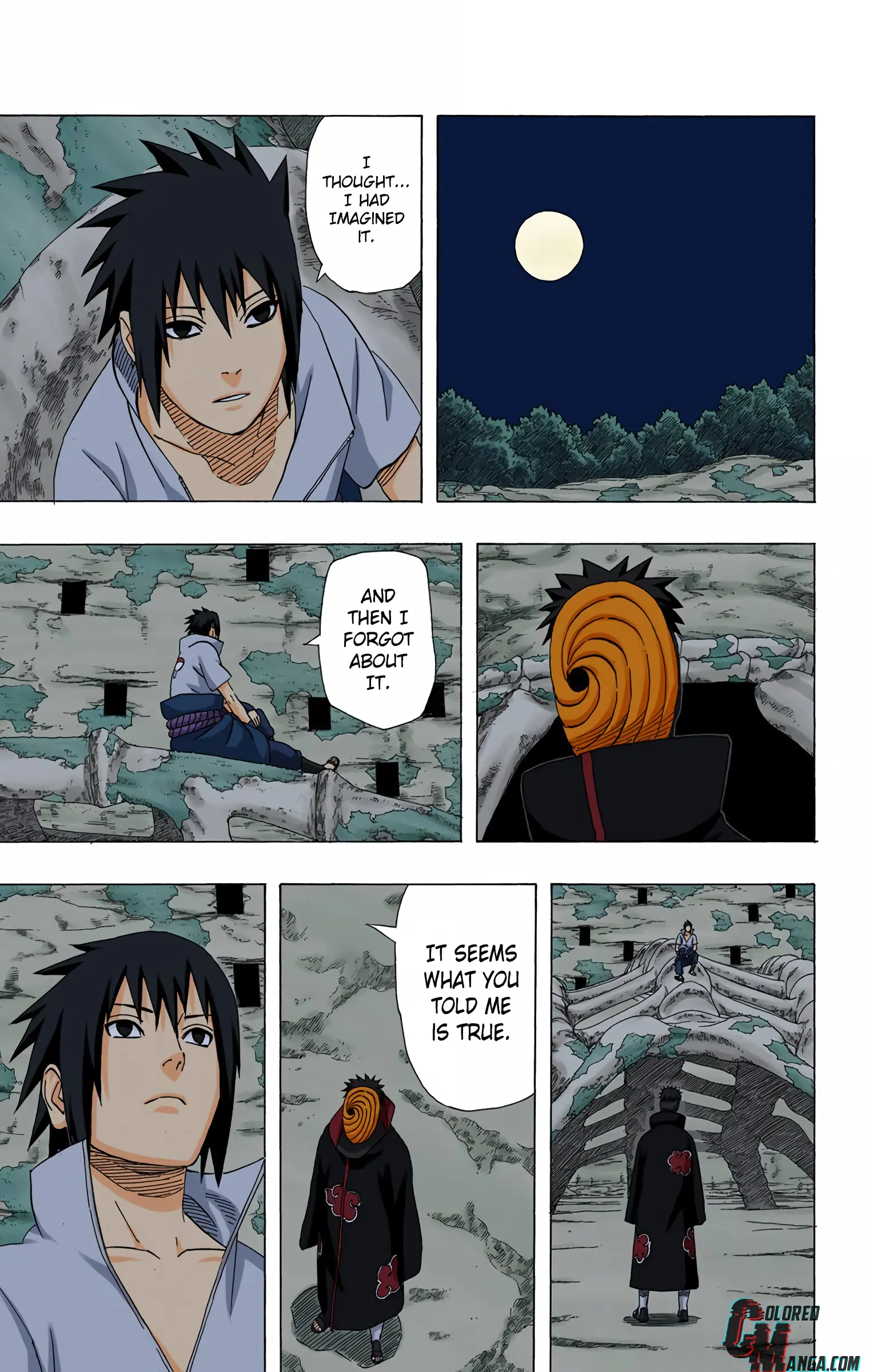 Naruto Colored Manga Online, chapter 403, page 20