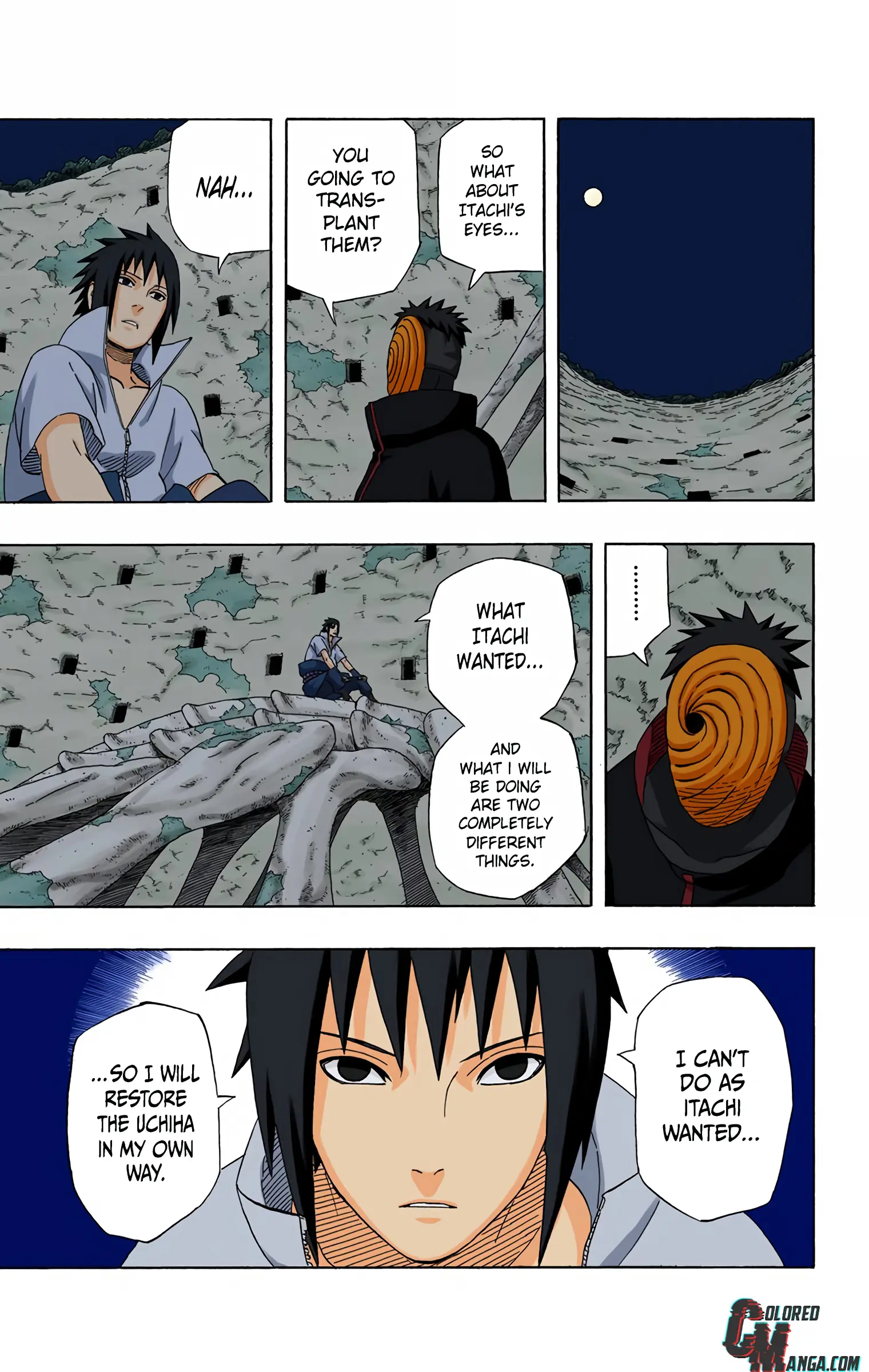Naruto Colored Manga Online, chapter 403, page 22