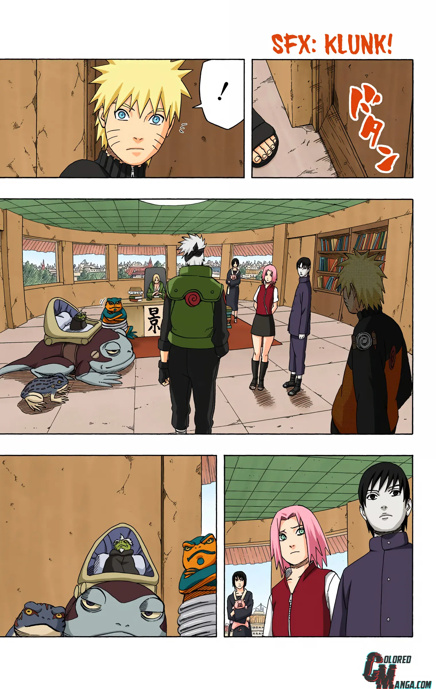 Naruto Colored Manga Online, chapter 404, page 5