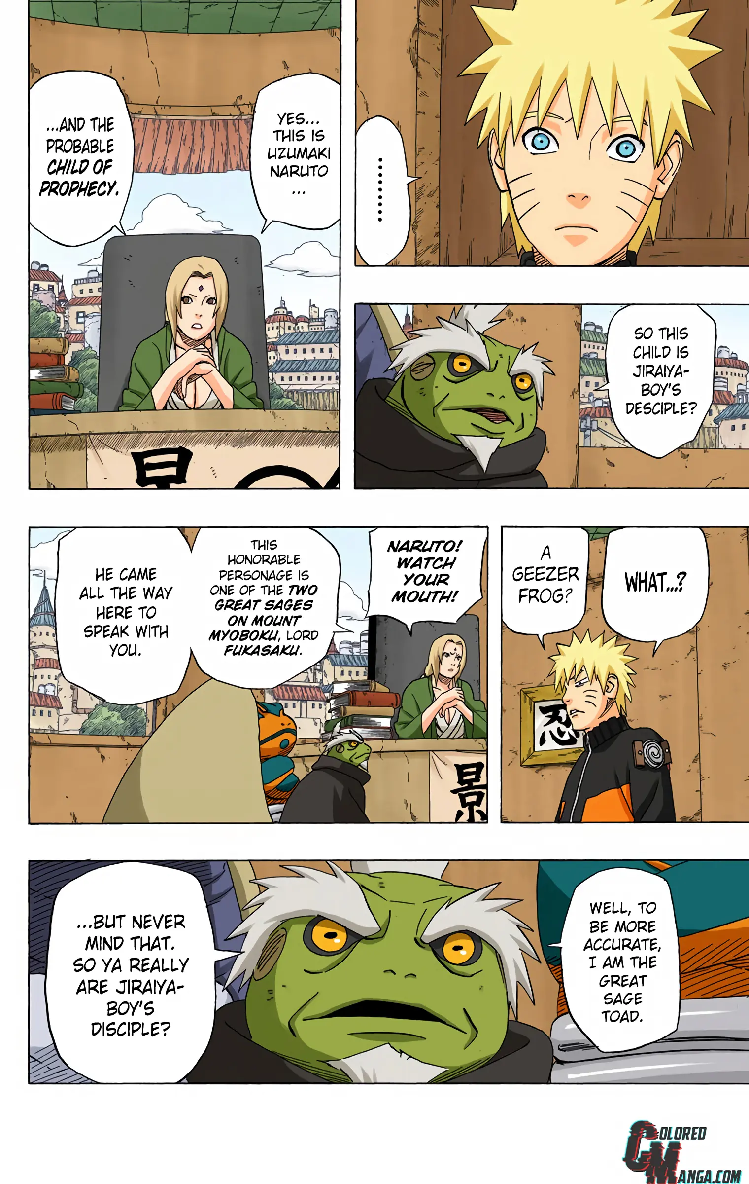 Naruto Colored Manga Online, chapter 404, page 6