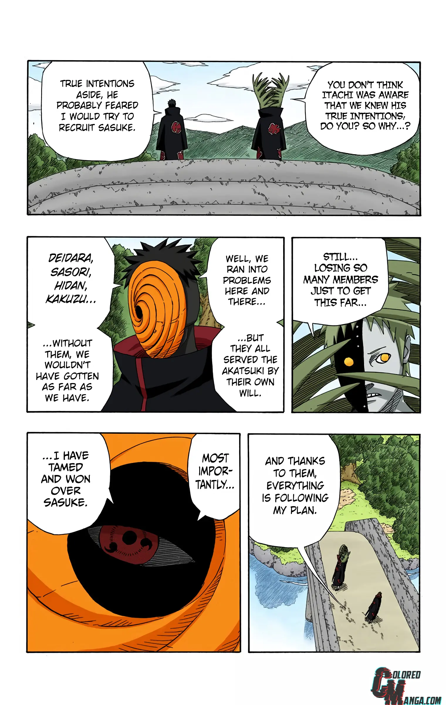 Naruto Colored Manga Online, chapter 404, page 17