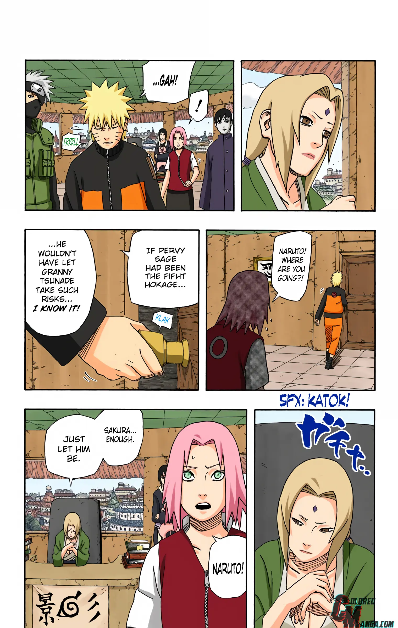 Naruto Colored Manga Online, chapter 405, page 5