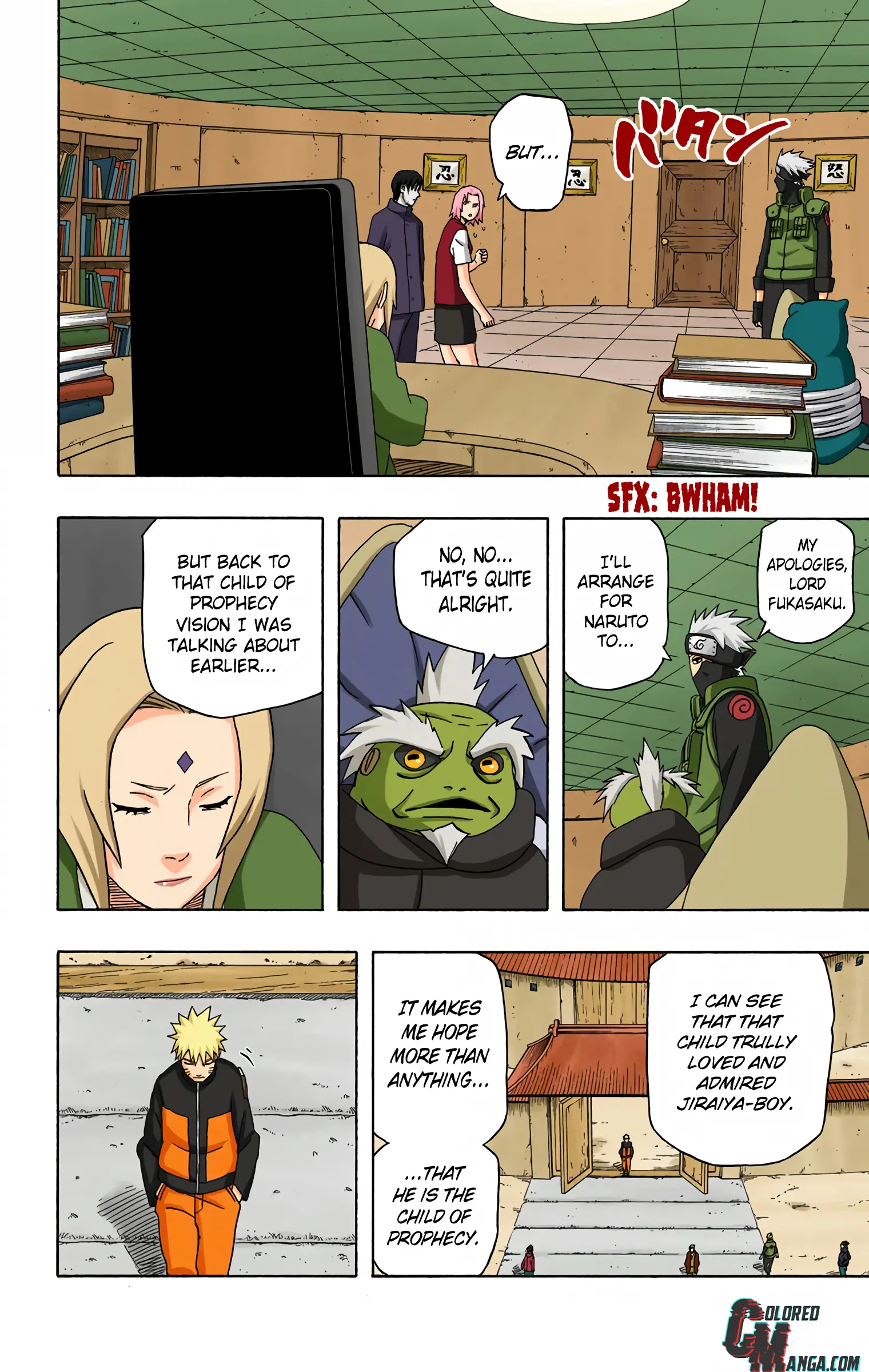 Naruto Colored Manga Online, chapter 405, page 6