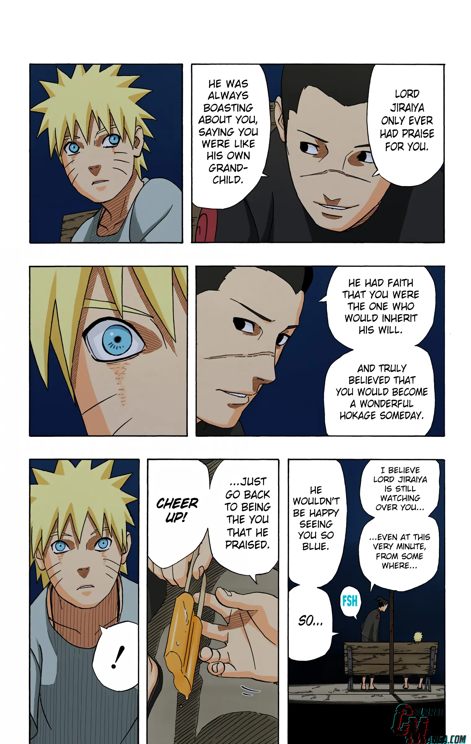 Naruto Colored Manga Online, chapter 405, page 13