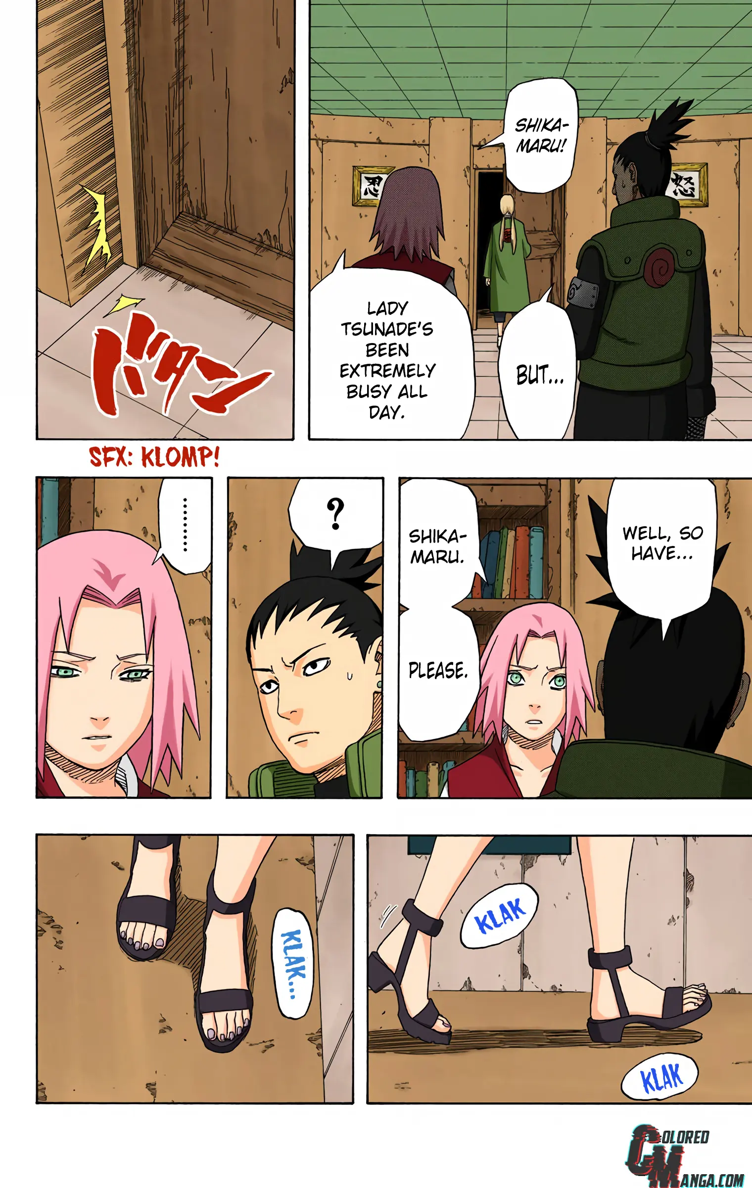 Naruto Colored Manga Online, chapter 405, page 16