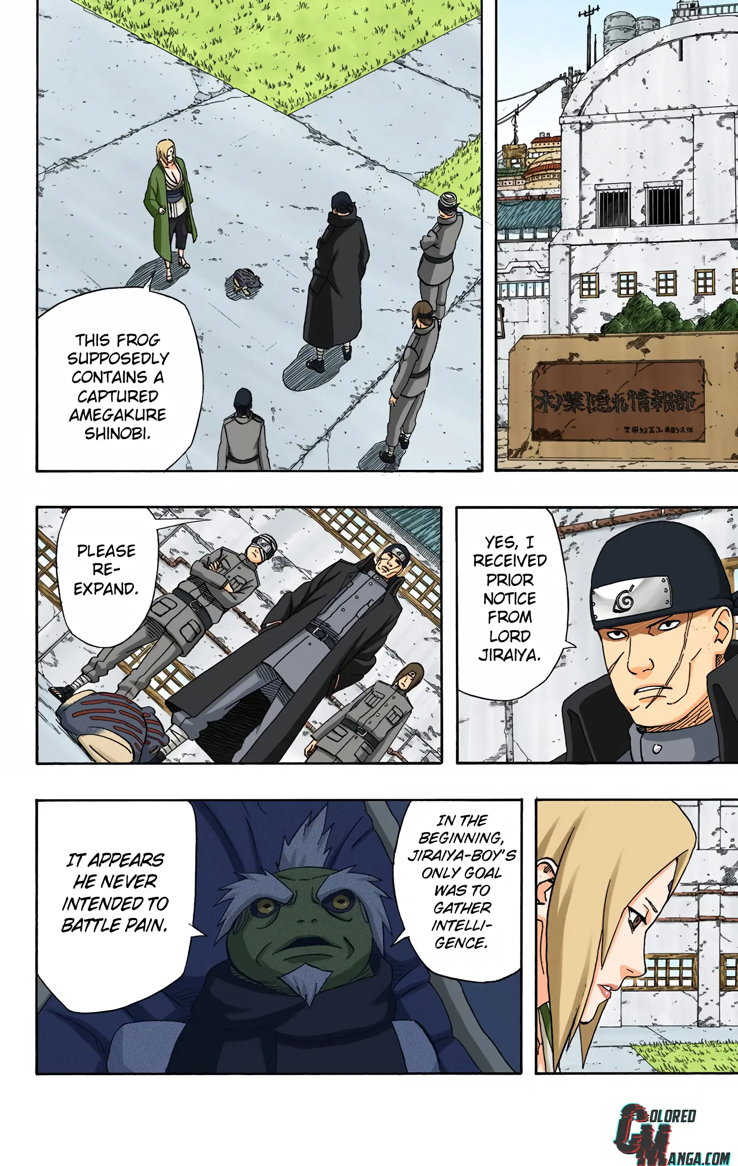 Naruto Colored Manga Online, chapter 406, page 2