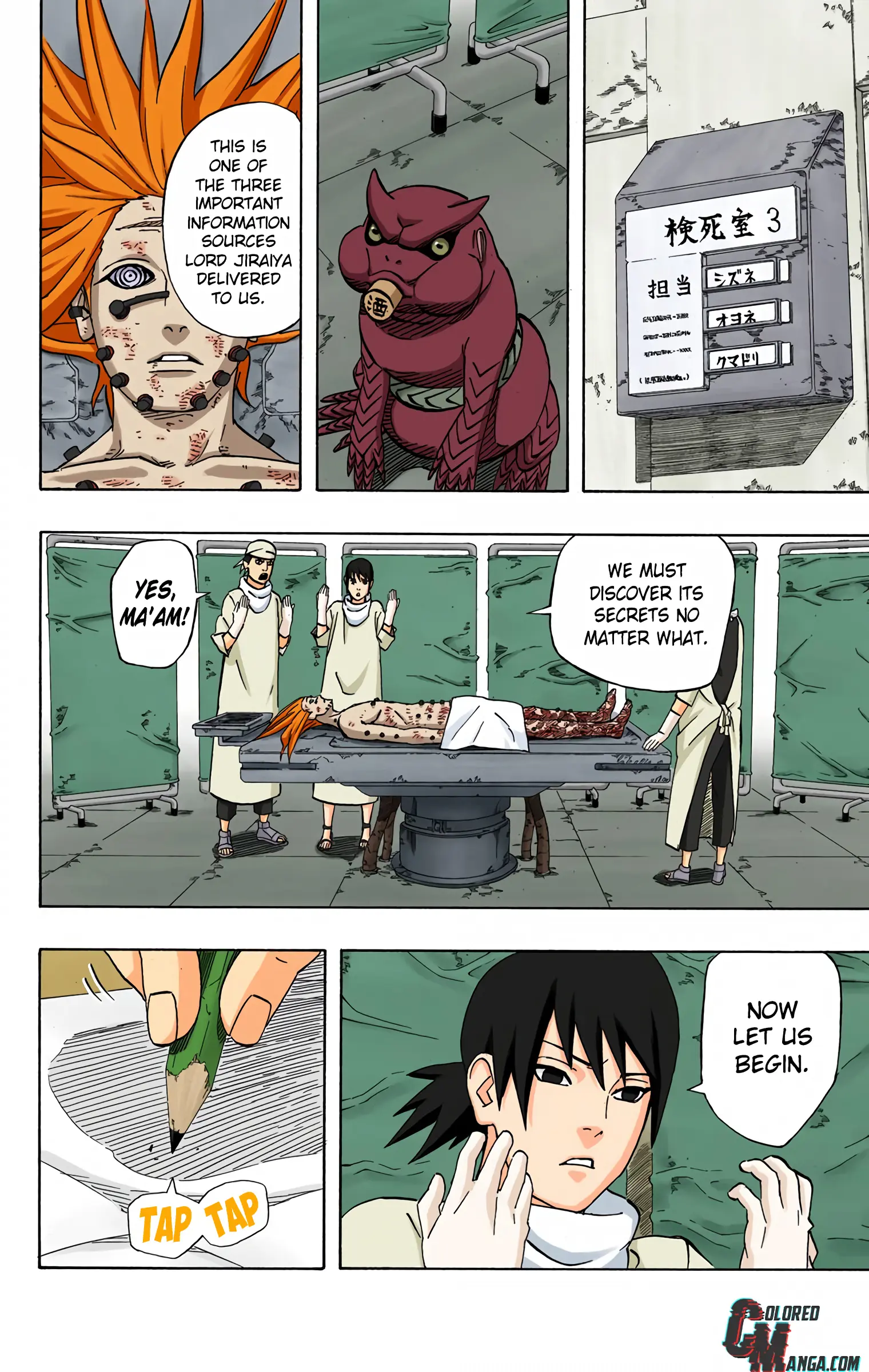 Naruto Colored Manga Online, chapter 406, page 4